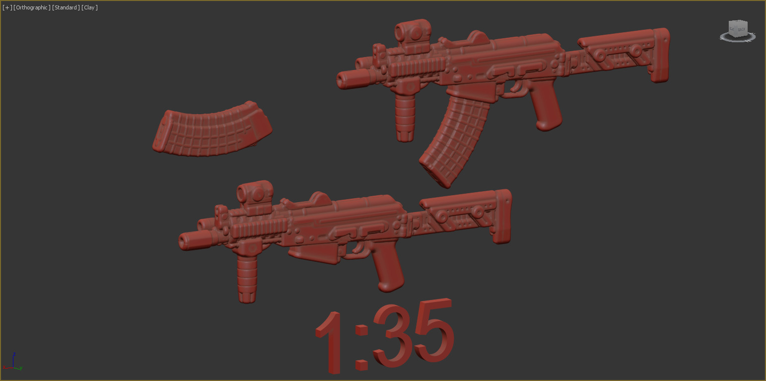 35 scale AKMSU 3D print model_1