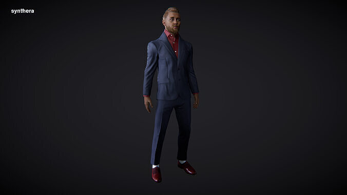 Pablo Actor 3D model