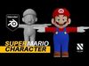 Super Mario Character - Tutorial included 3D model_1