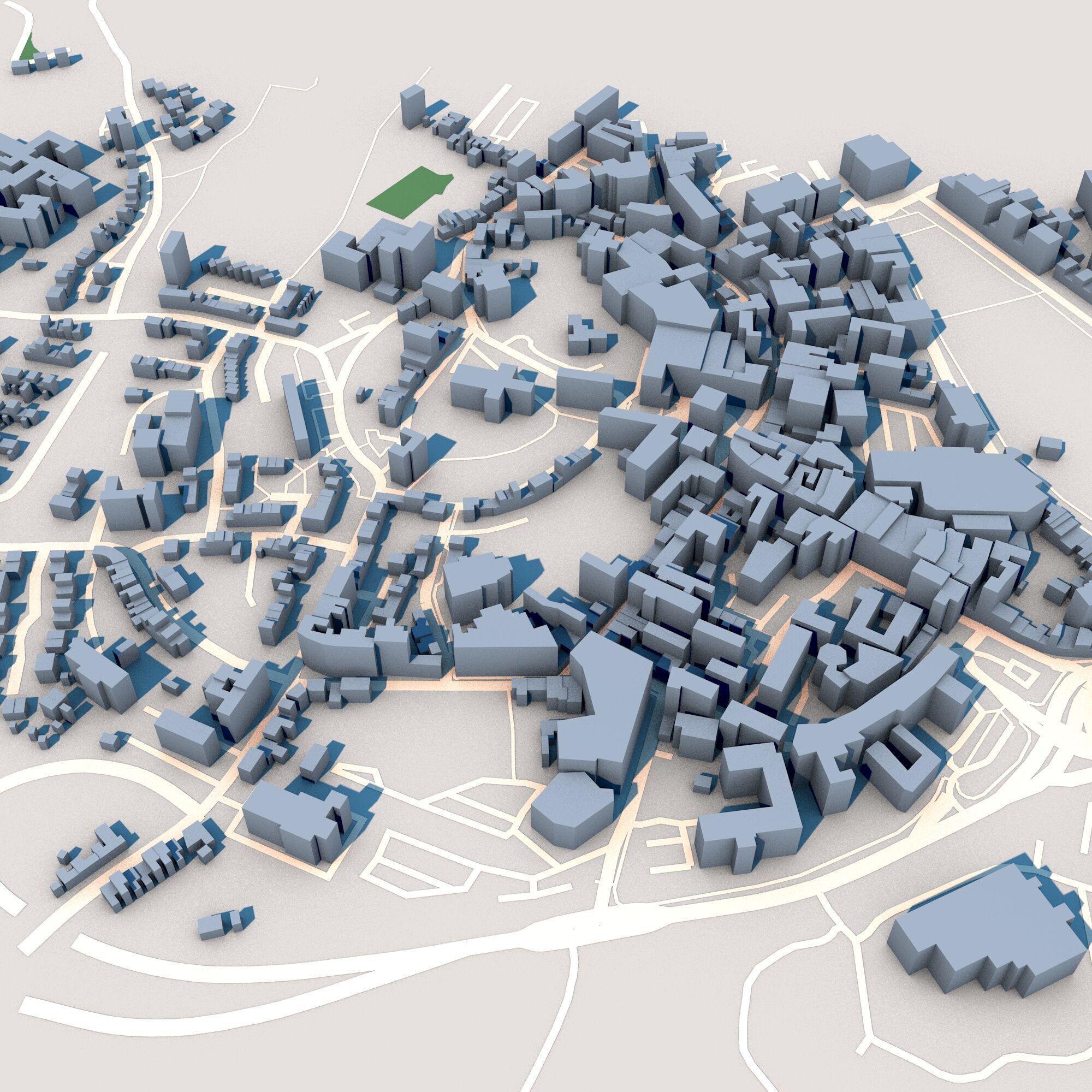 Armagh City in Northern Ireland  3D model_3