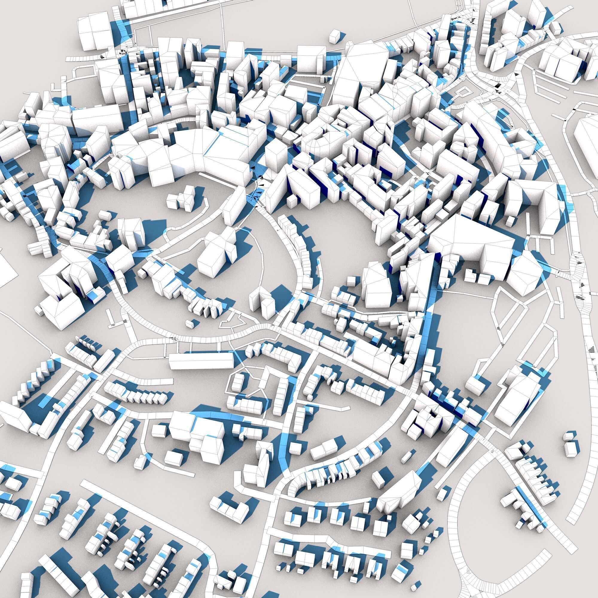 Armagh City in Northern Ireland  3D model_9