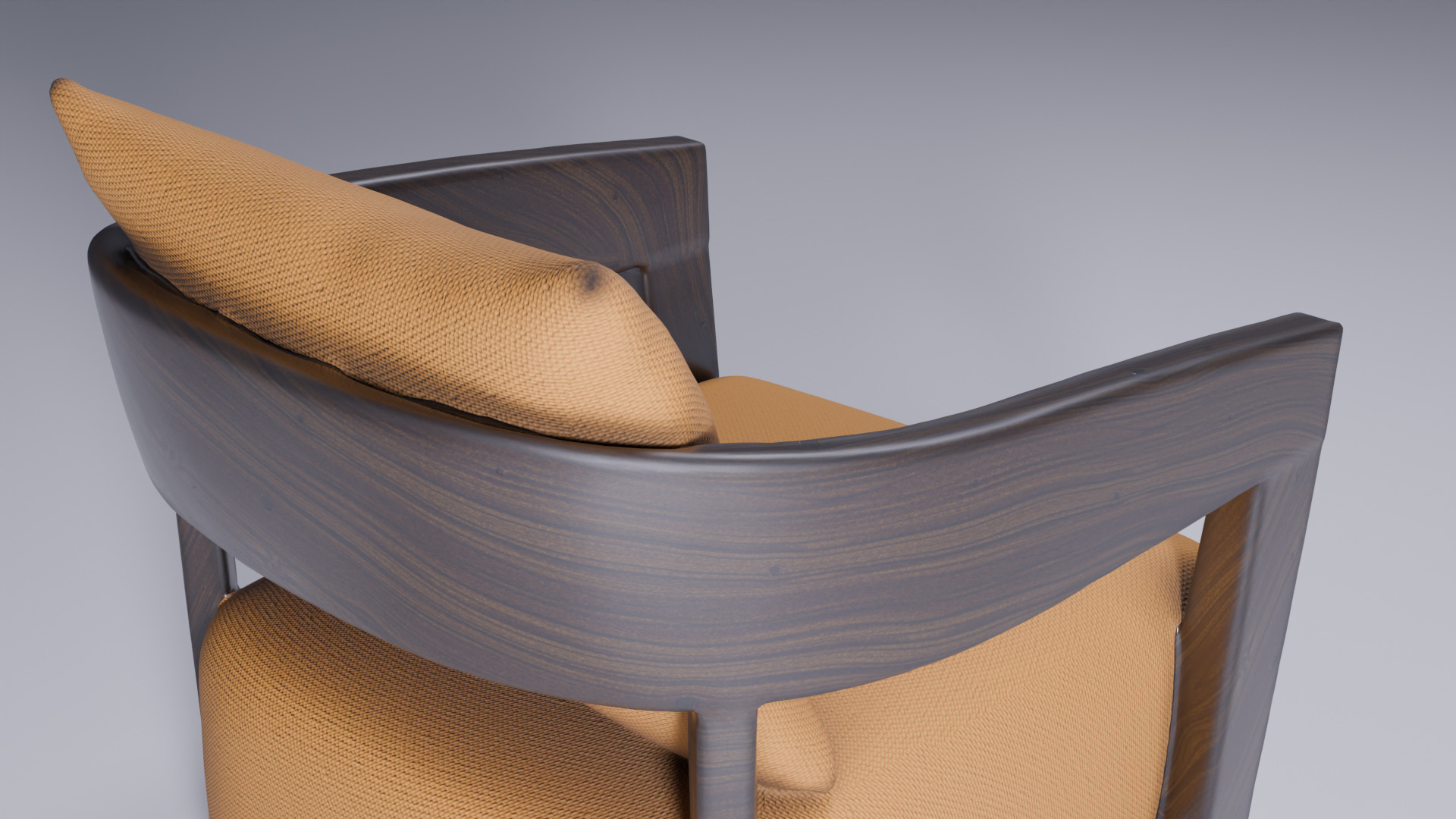 Sofa Chair 3D Model Low-poly 3D model_5