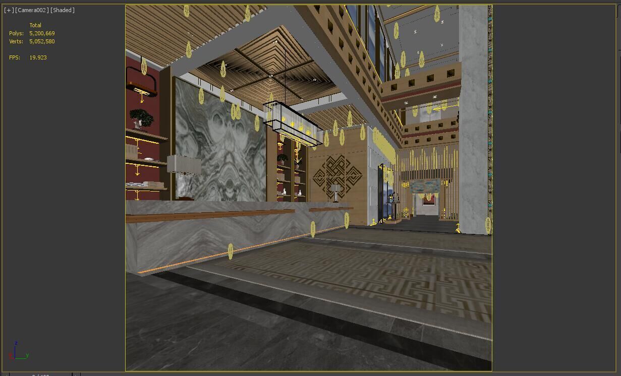 Reception 6 3D model_3