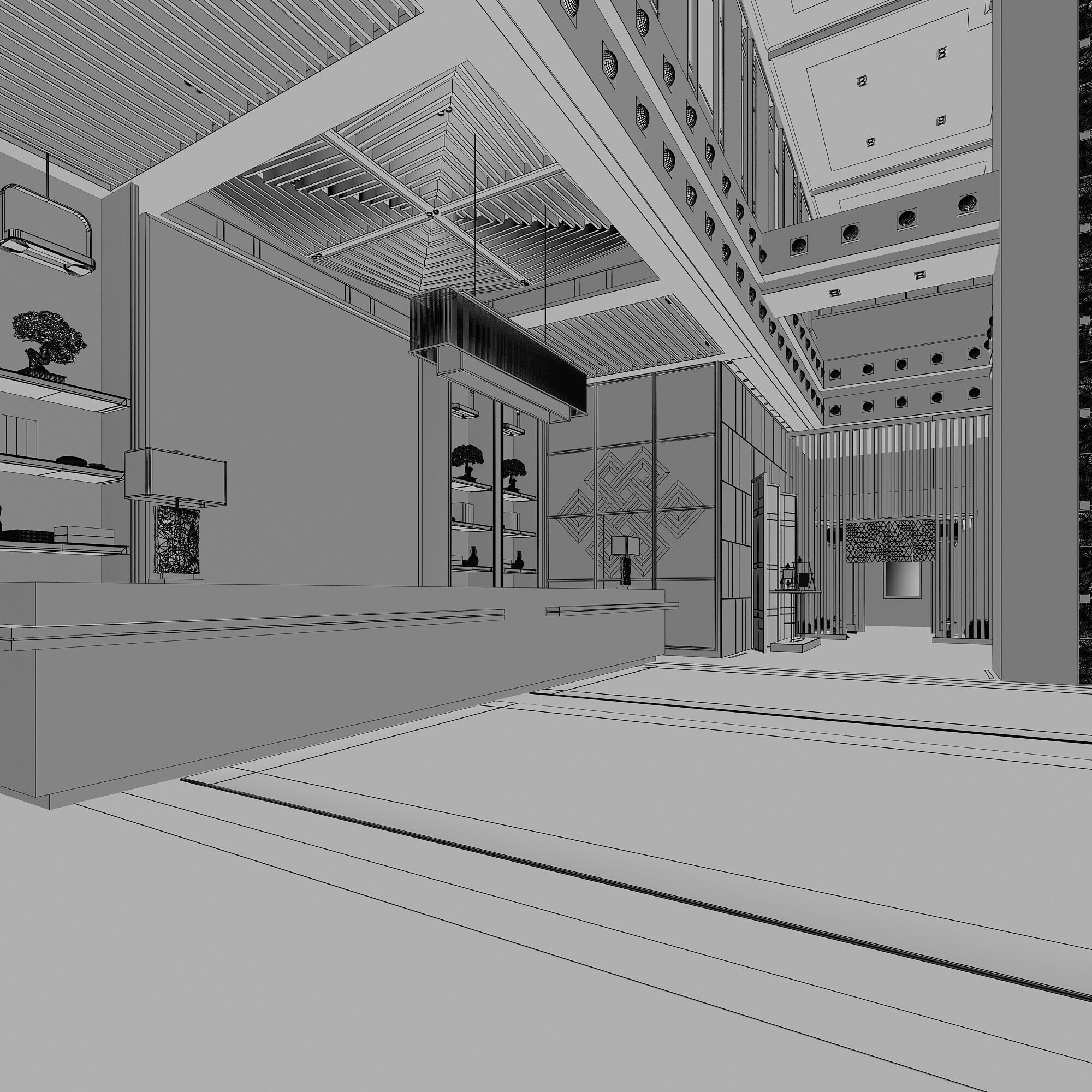 Reception 6 3D model_6