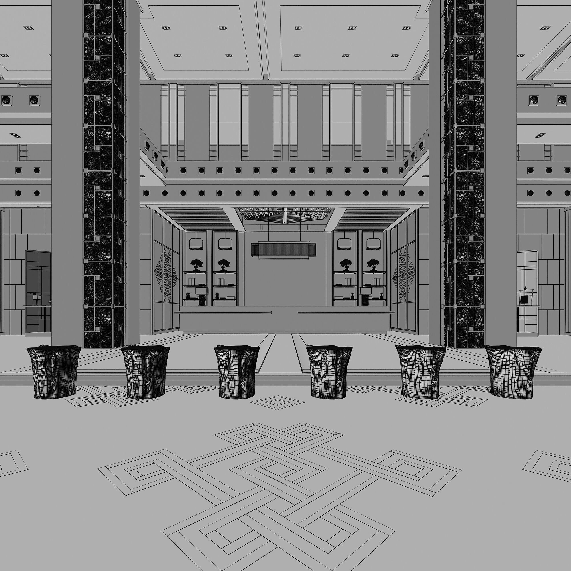 Reception 6 3D model_5