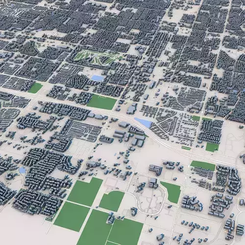 Chandler City Arizona USA 3D model