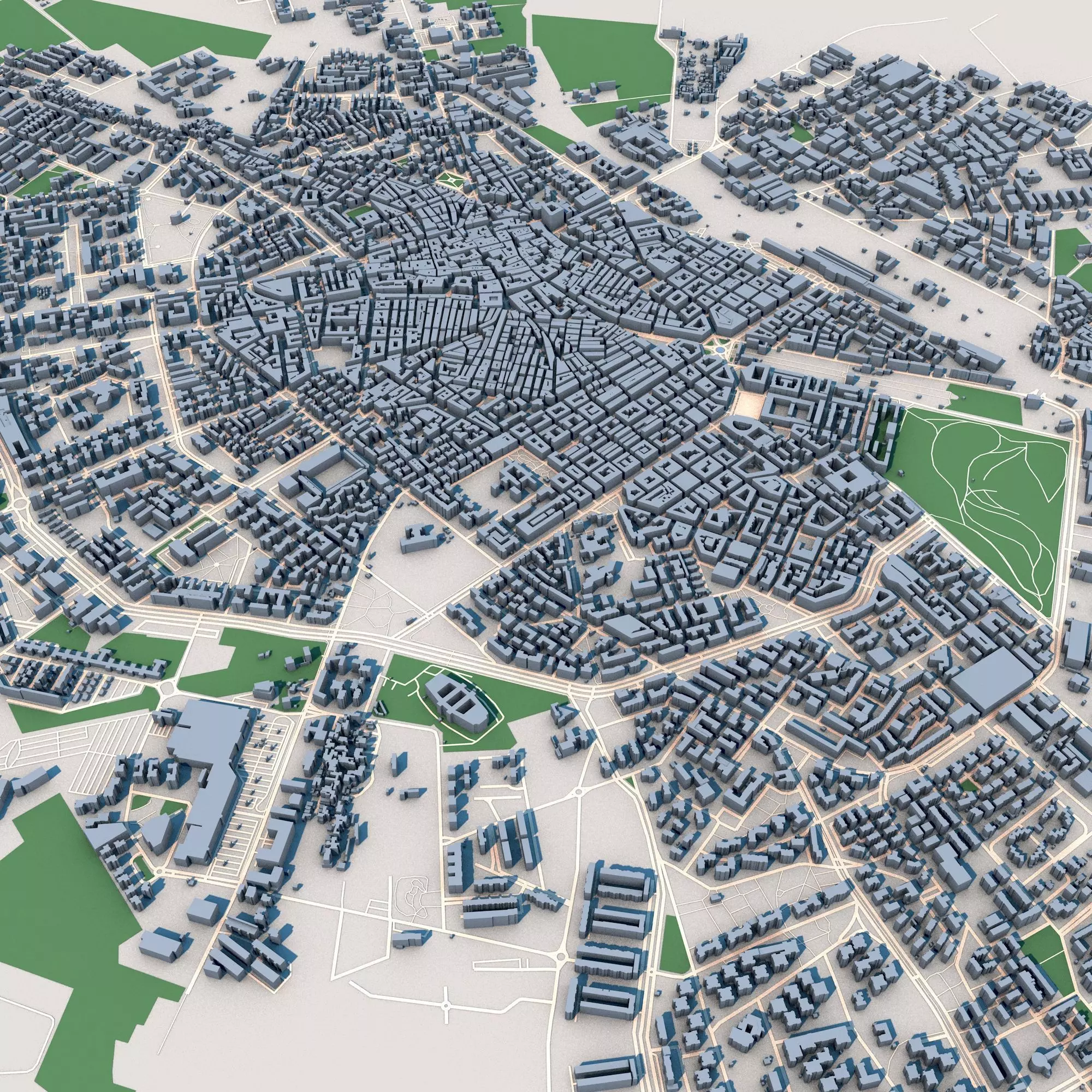 Foggia City Italy 3D model_0