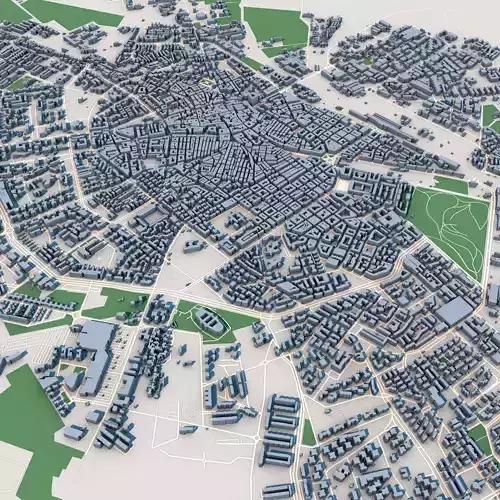 Foggia City Italy 3D model