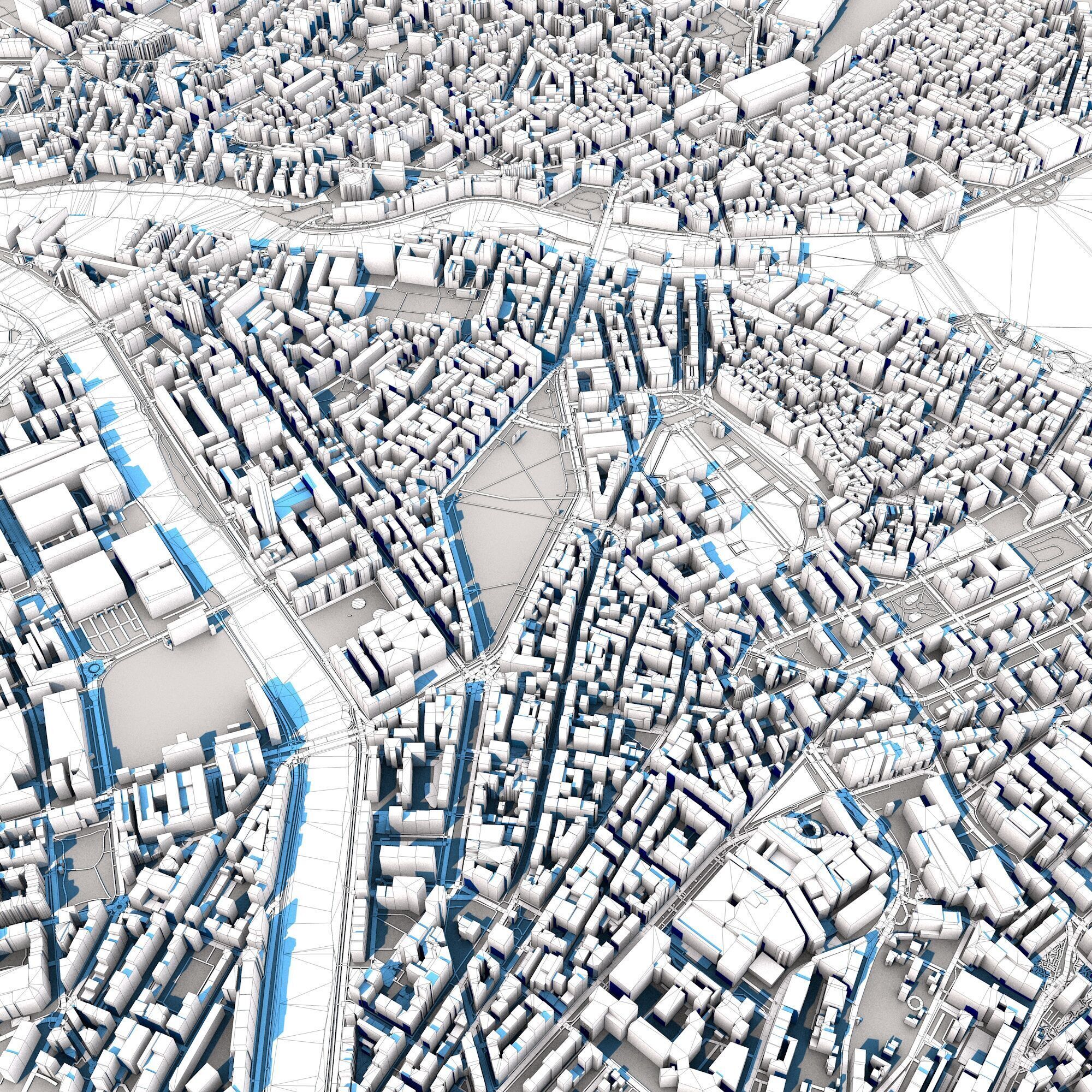 Geneva City Switzerland 3D model_10
