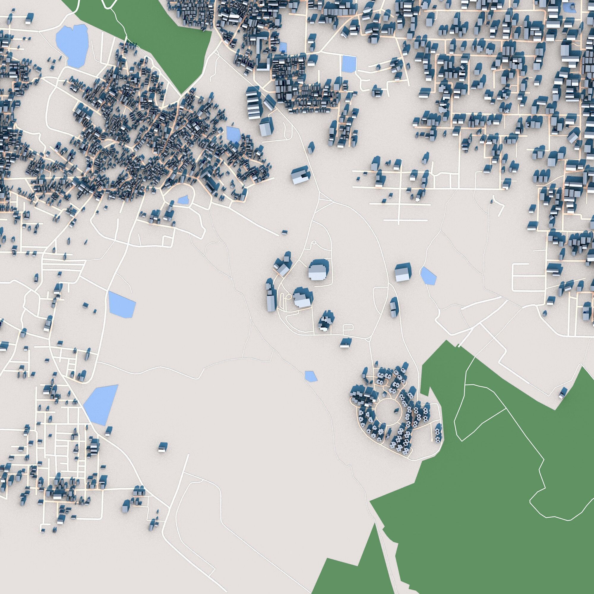 Indira Gandhi National Open University New Delhi India 3D model_2
