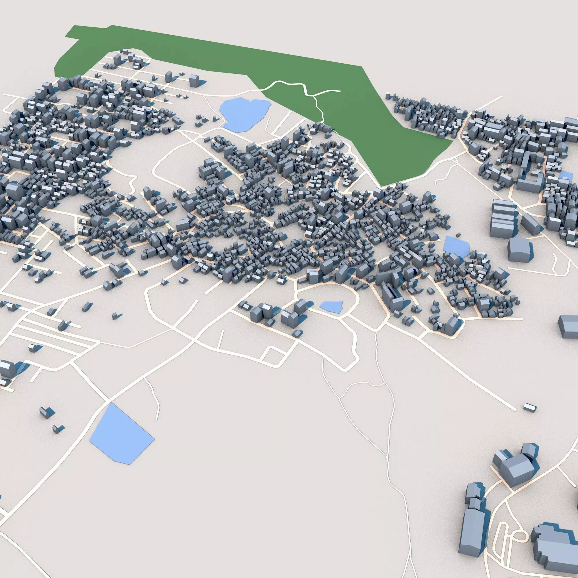 Indira Gandhi National Open University New Delhi India 3D model_0