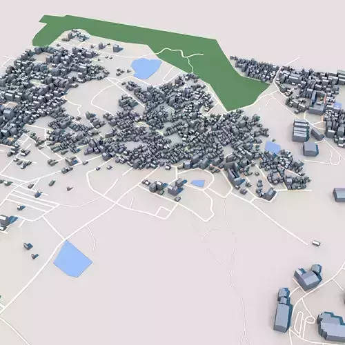 Indira Gandhi National Open University New Delhi India 3D model