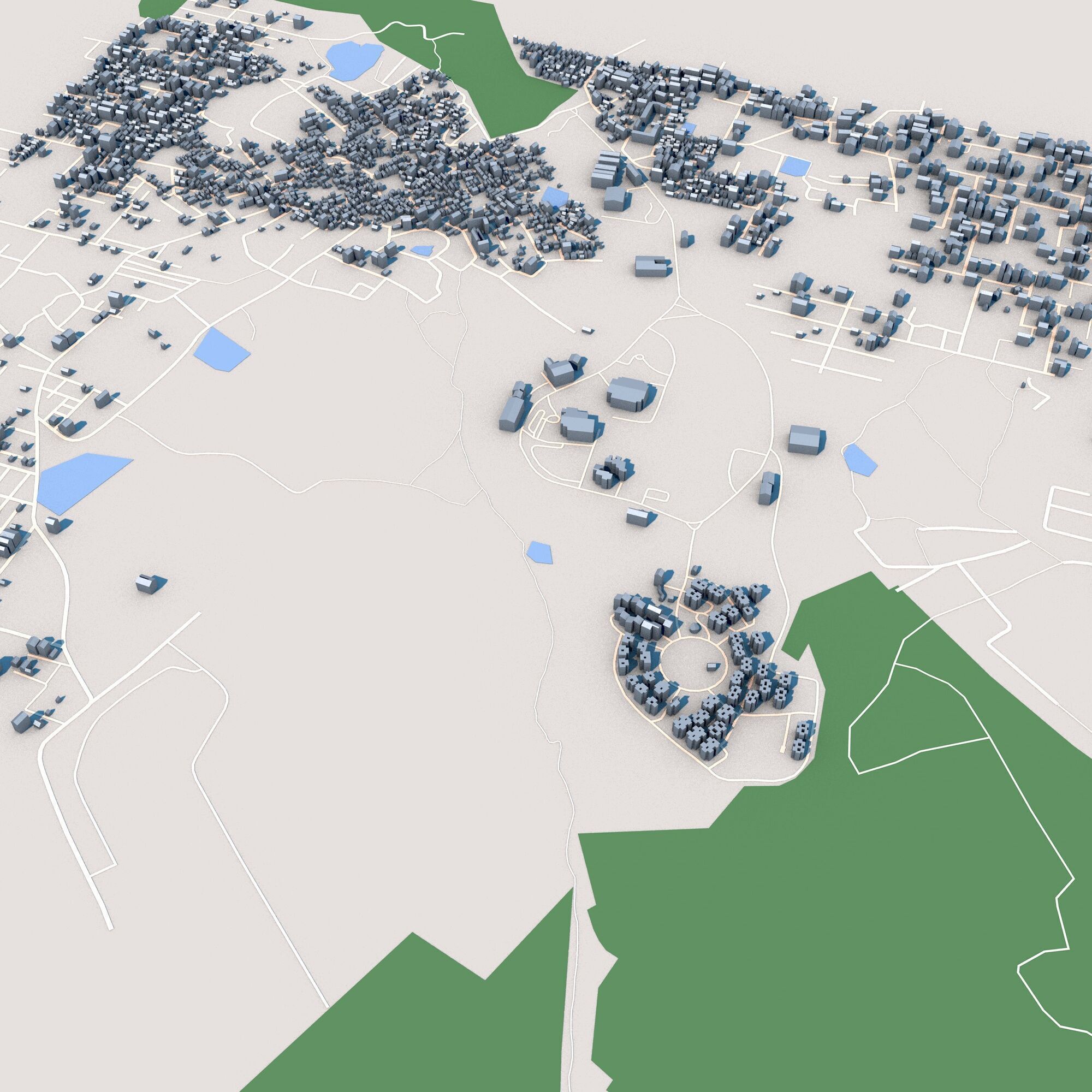 Indira Gandhi National Open University New Delhi India 3D model_3