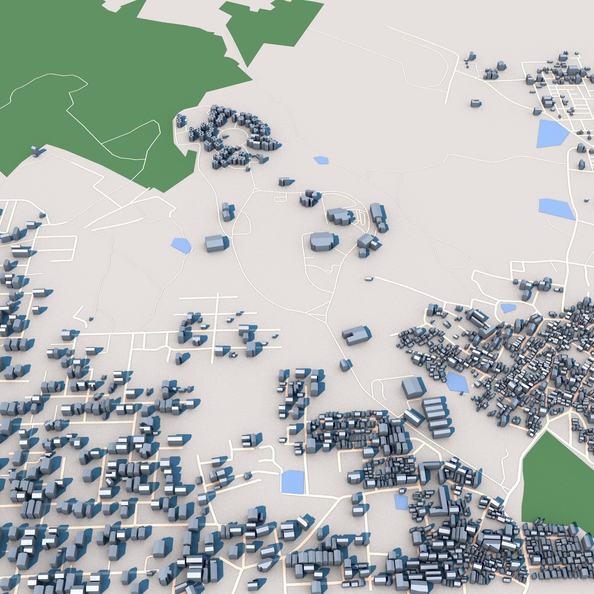 Indira Gandhi National Open University New Delhi India 3D model_5