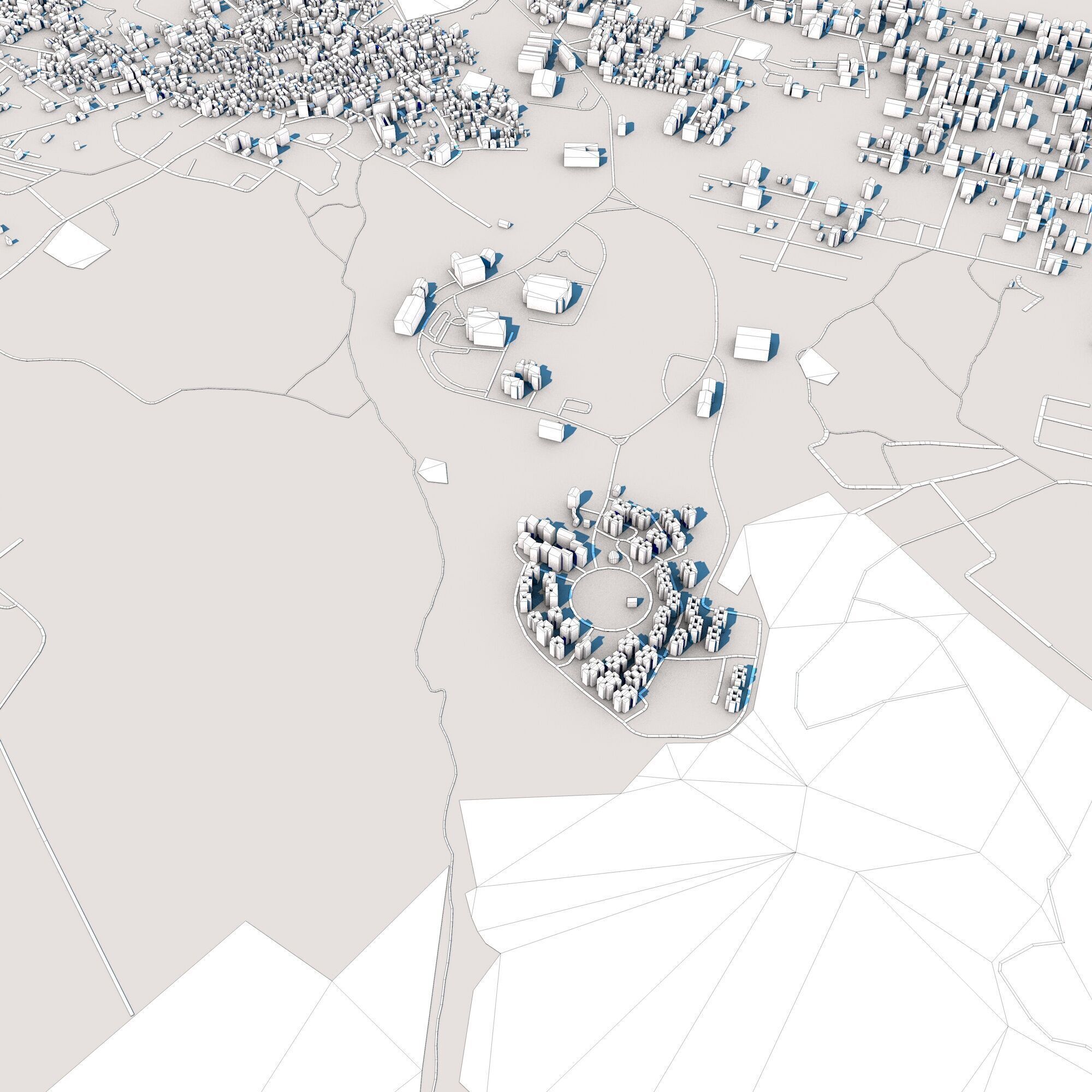 Indira Gandhi National Open University New Delhi India 3D model_7