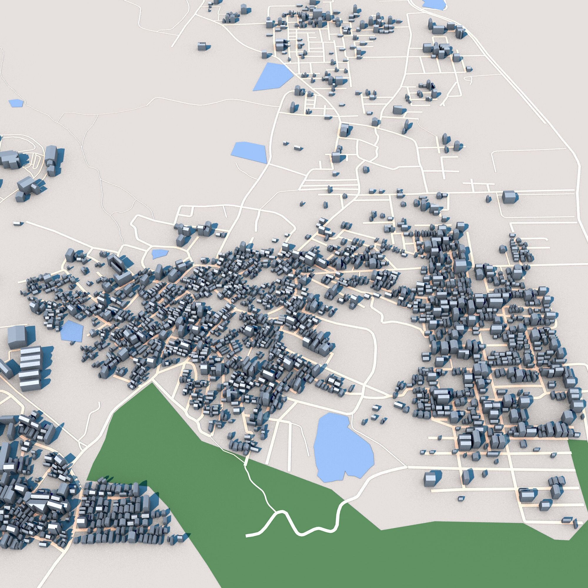 Indira Gandhi National Open University New Delhi India 3D model_6