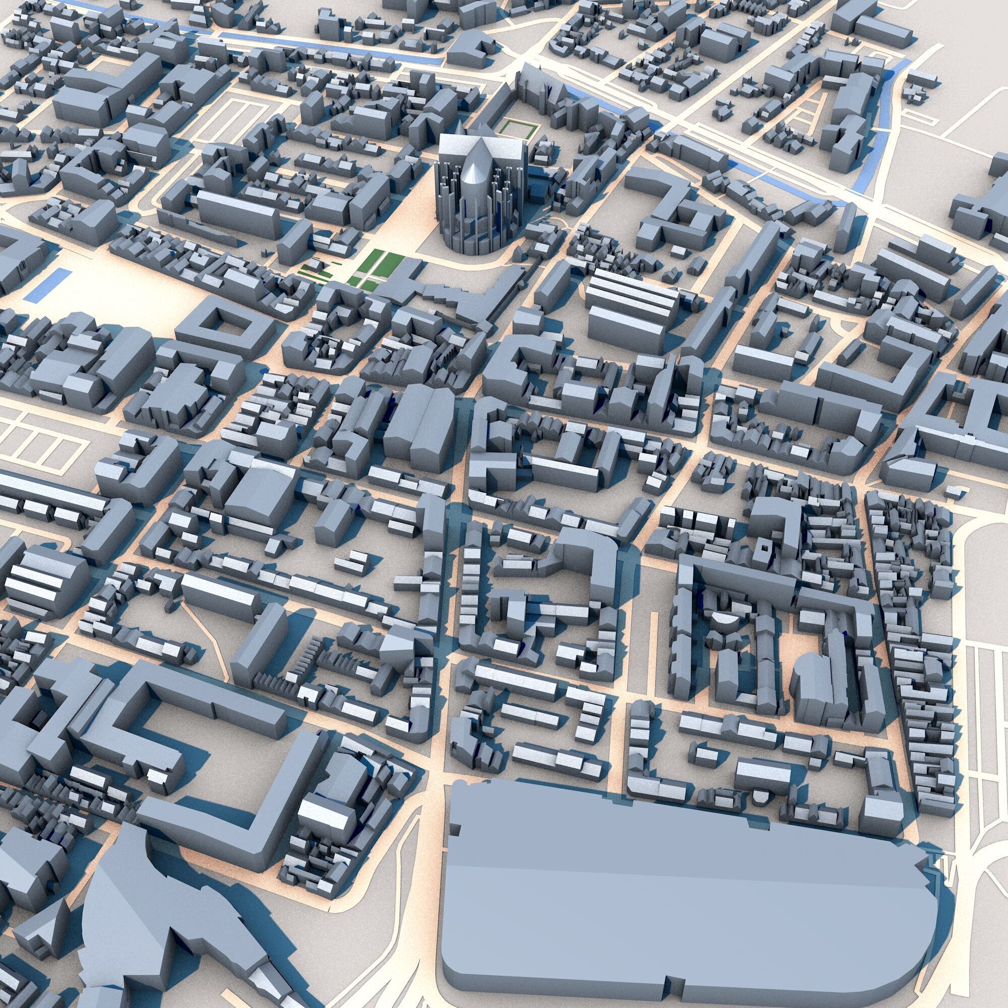 La Cathedrale Saint-Pierre Beauvais France 3D model_4