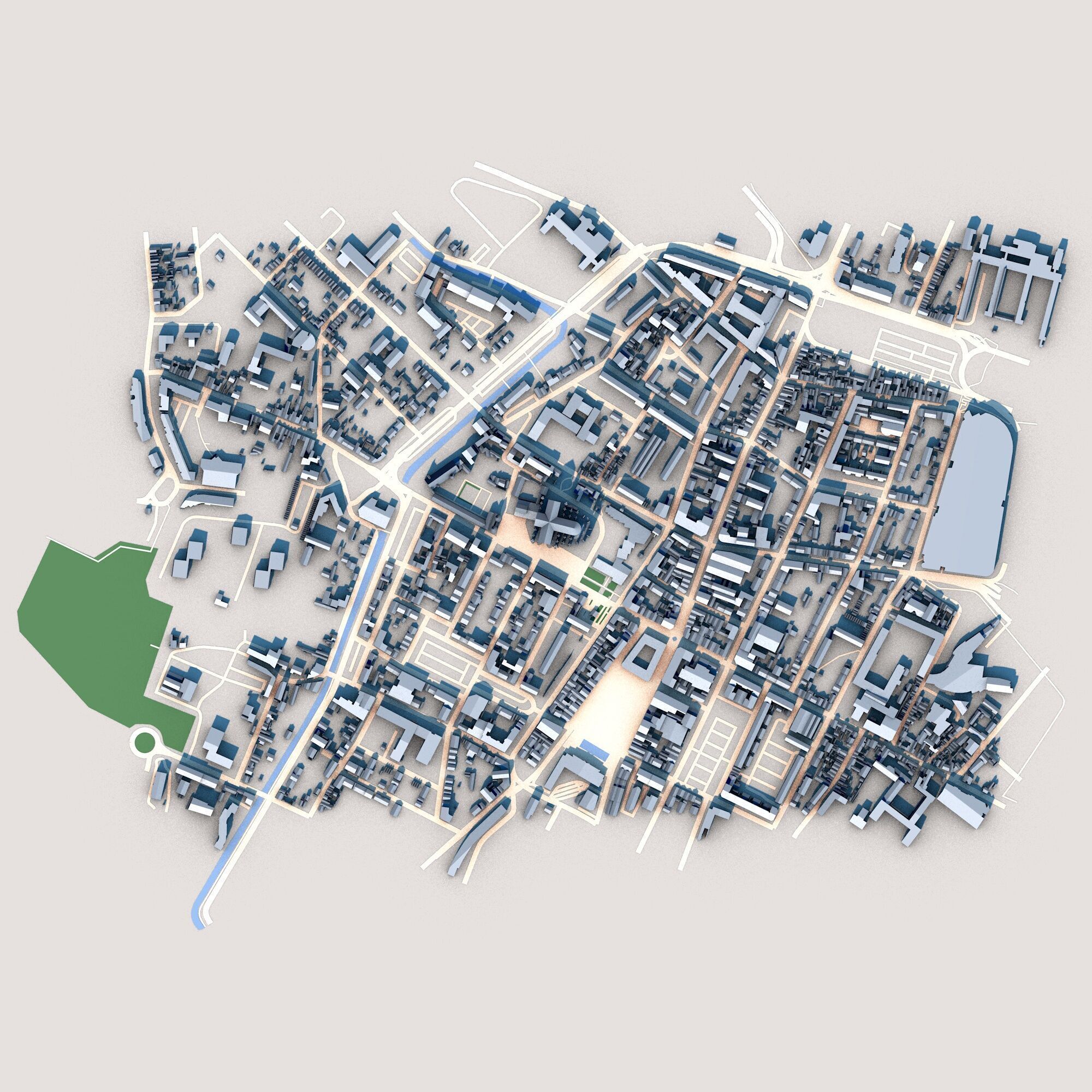 La Cathedrale Saint-Pierre Beauvais France 3D model_1