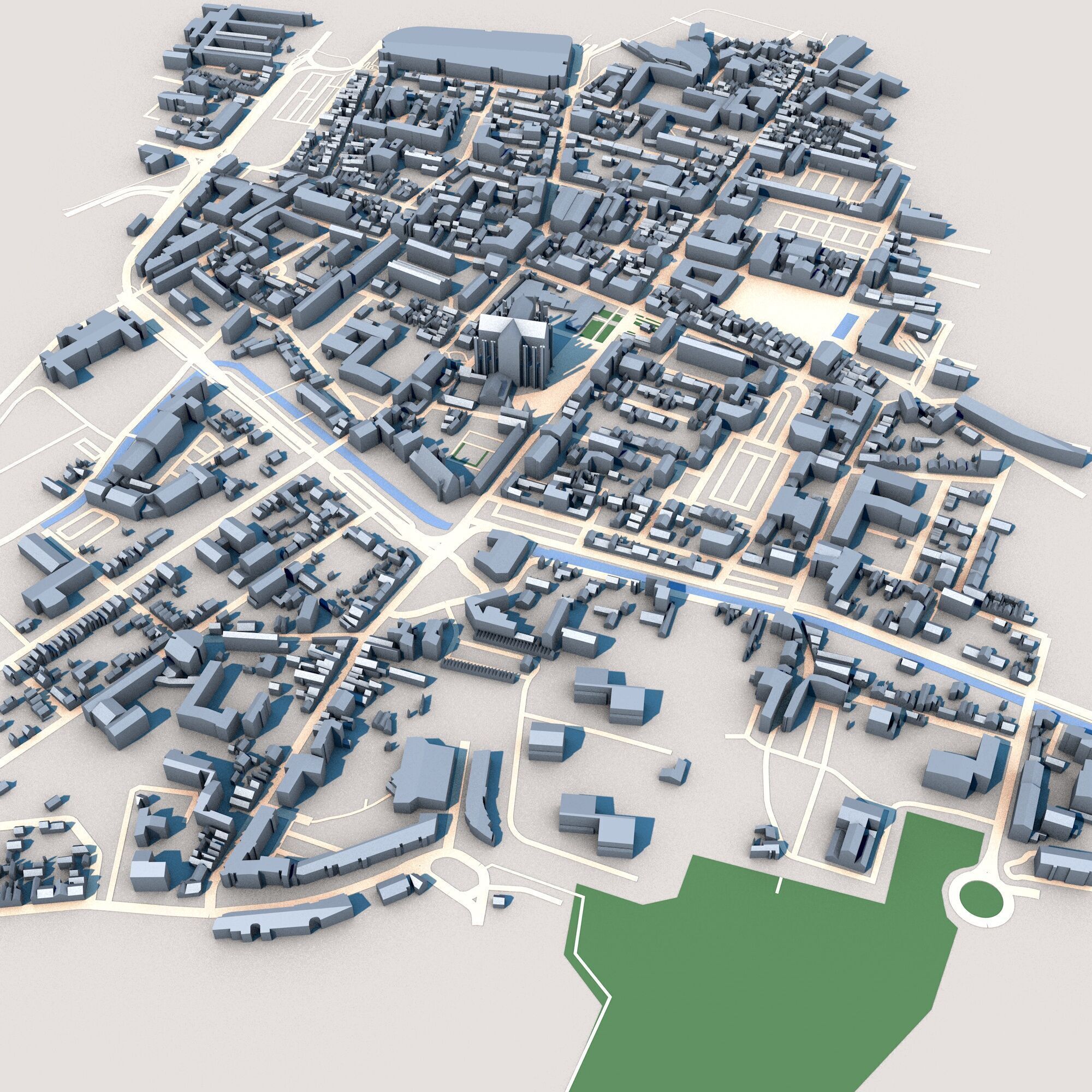 La Cathedrale Saint-Pierre Beauvais France 3D model_7