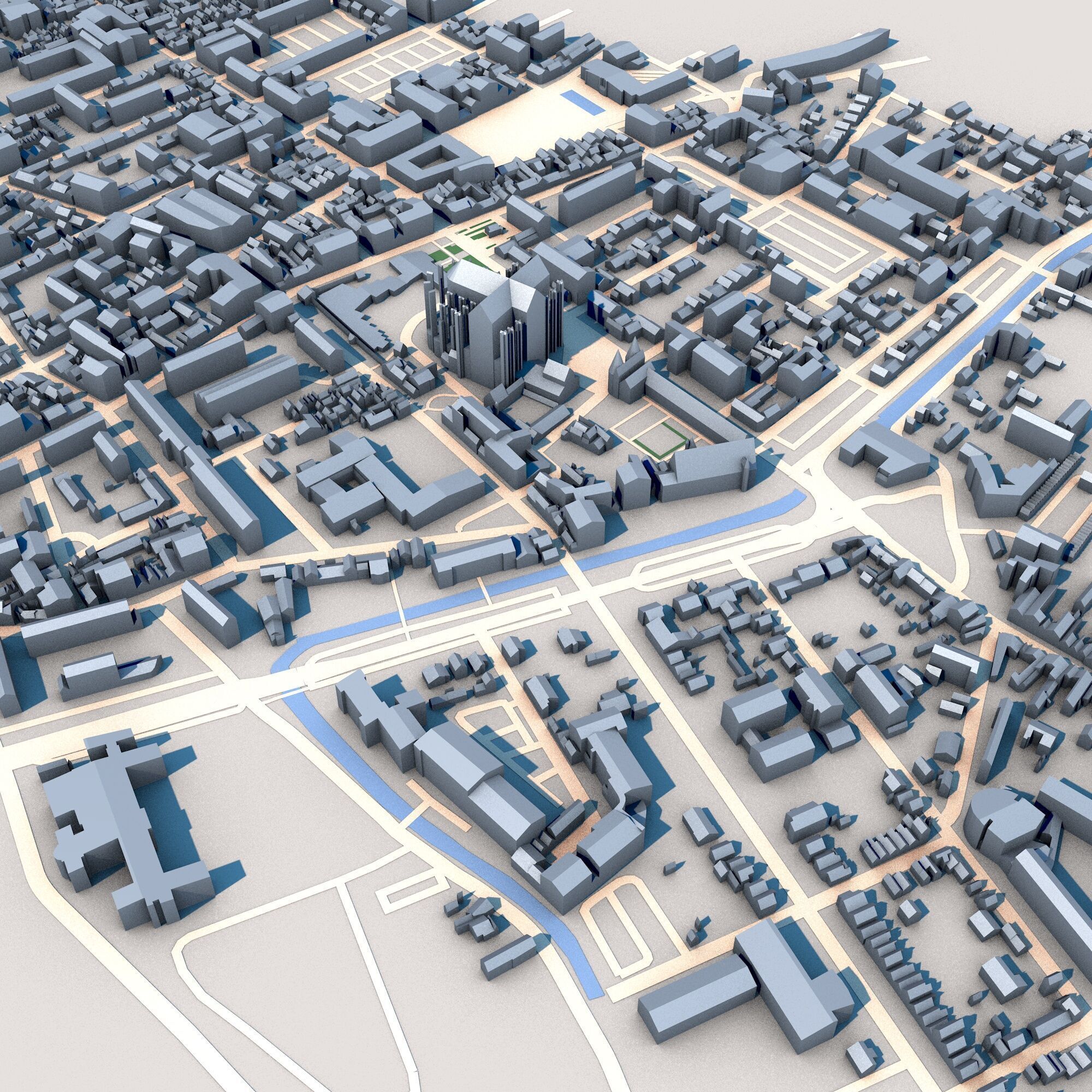 La Cathedrale Saint-Pierre Beauvais France 3D model_6
