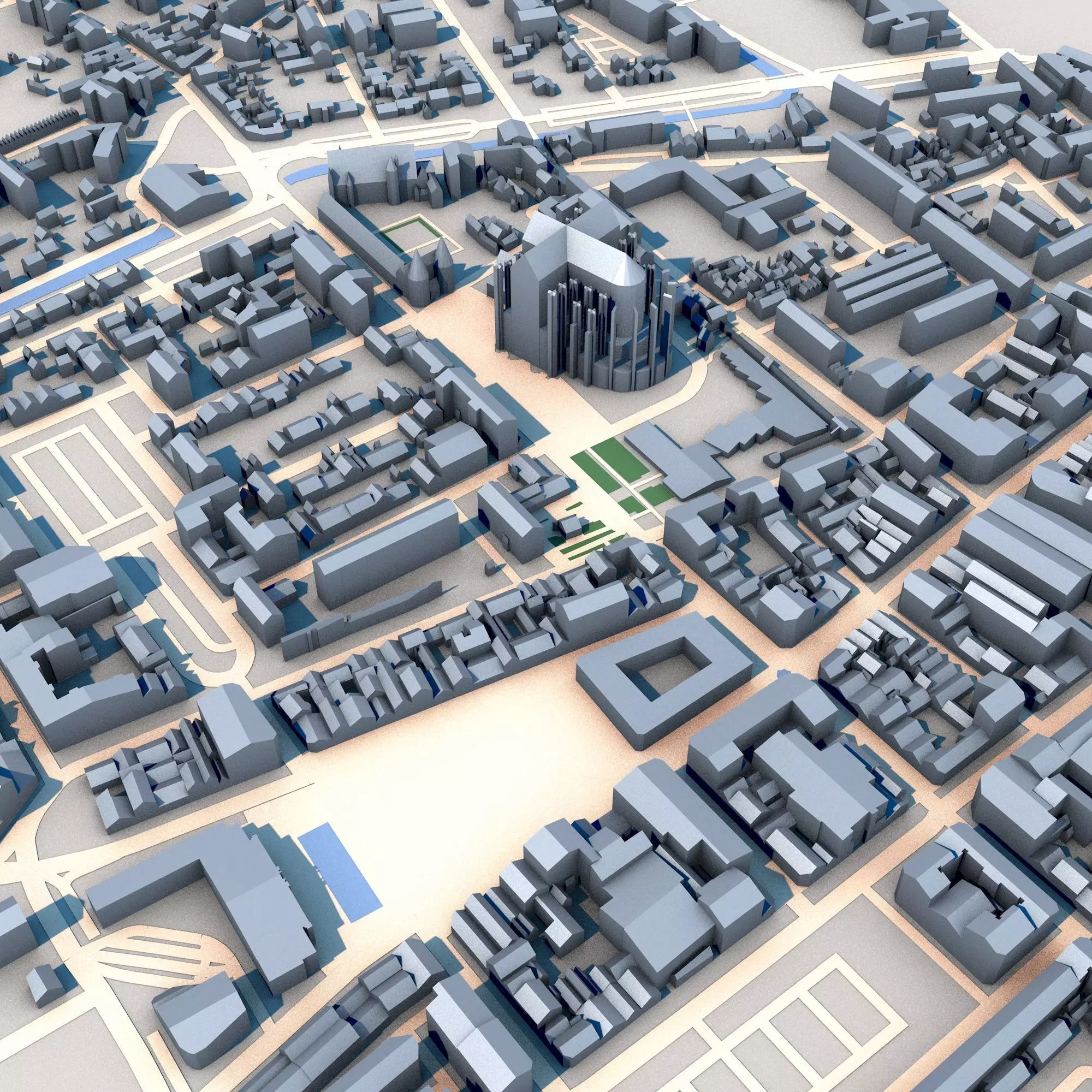 La Cathedrale Saint-Pierre Beauvais France 3D model_0