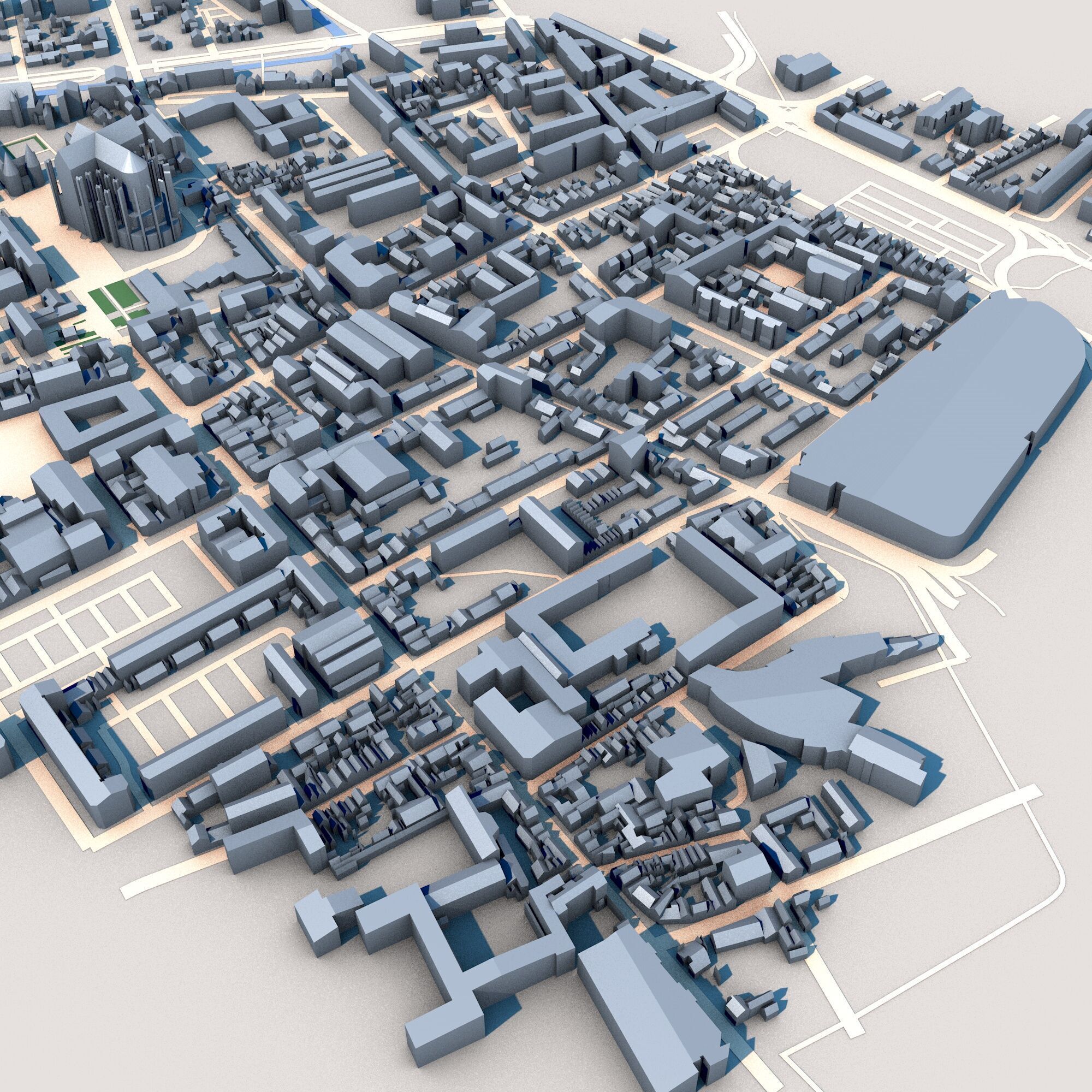 La Cathedrale Saint-Pierre Beauvais France 3D model_3