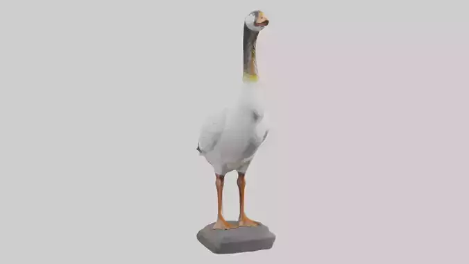 Goose statue model