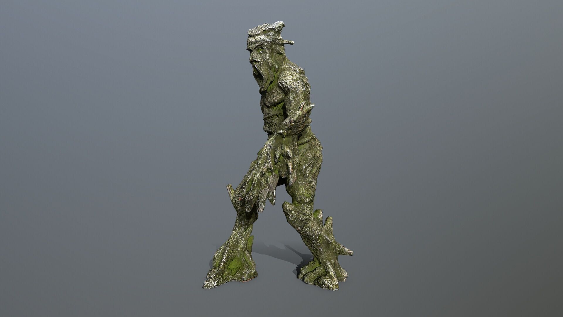 Golem Low-poly 3D model_2