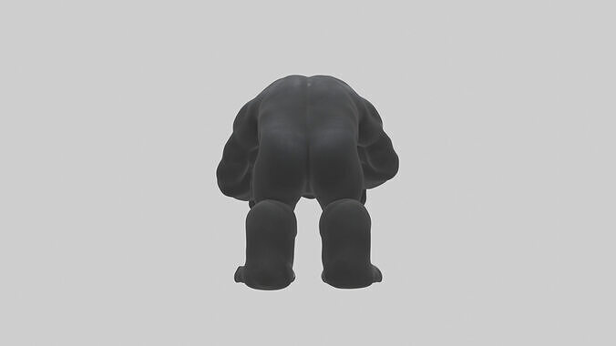 Gorilla Arms Low-poly 3D model