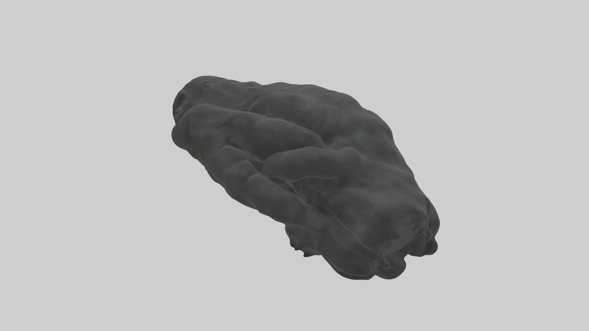 Gorilla Arms Model Low-poly 3D model_9