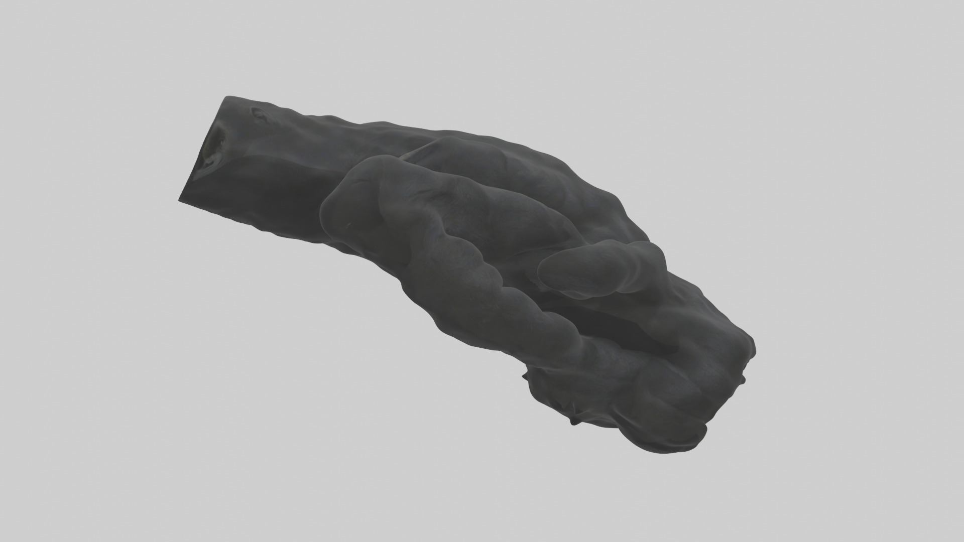 Gorilla Arms Model Low-poly 3D model_7