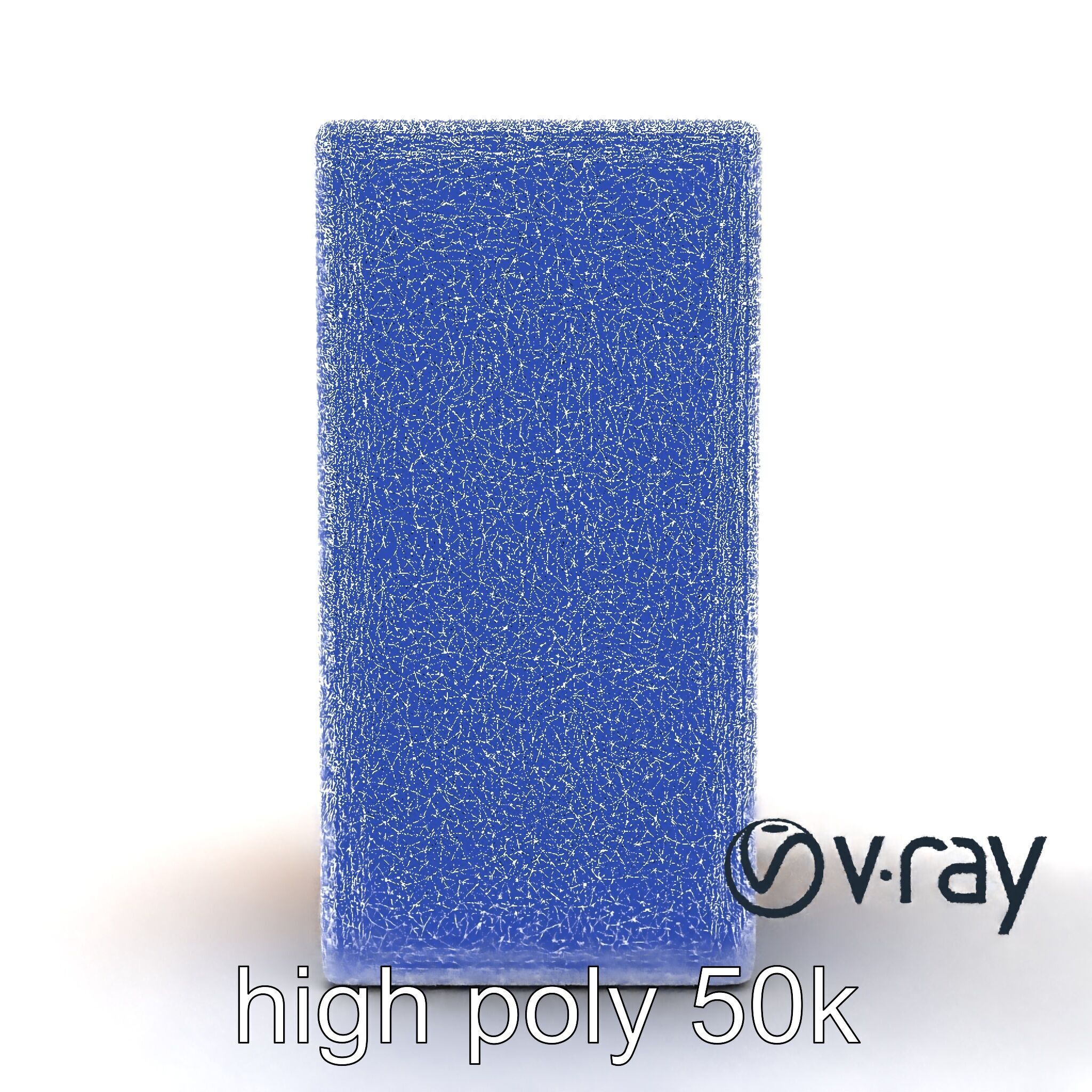 Modern Ash Wood Block model pack Low-poly 3D model_26