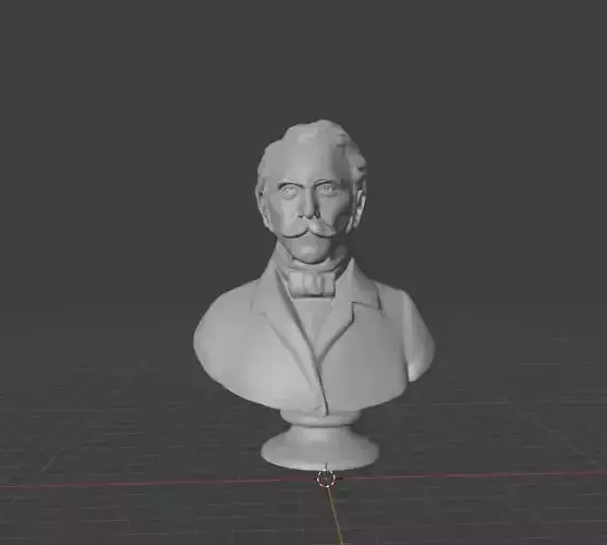 William Thomas Green Morton 3D print model