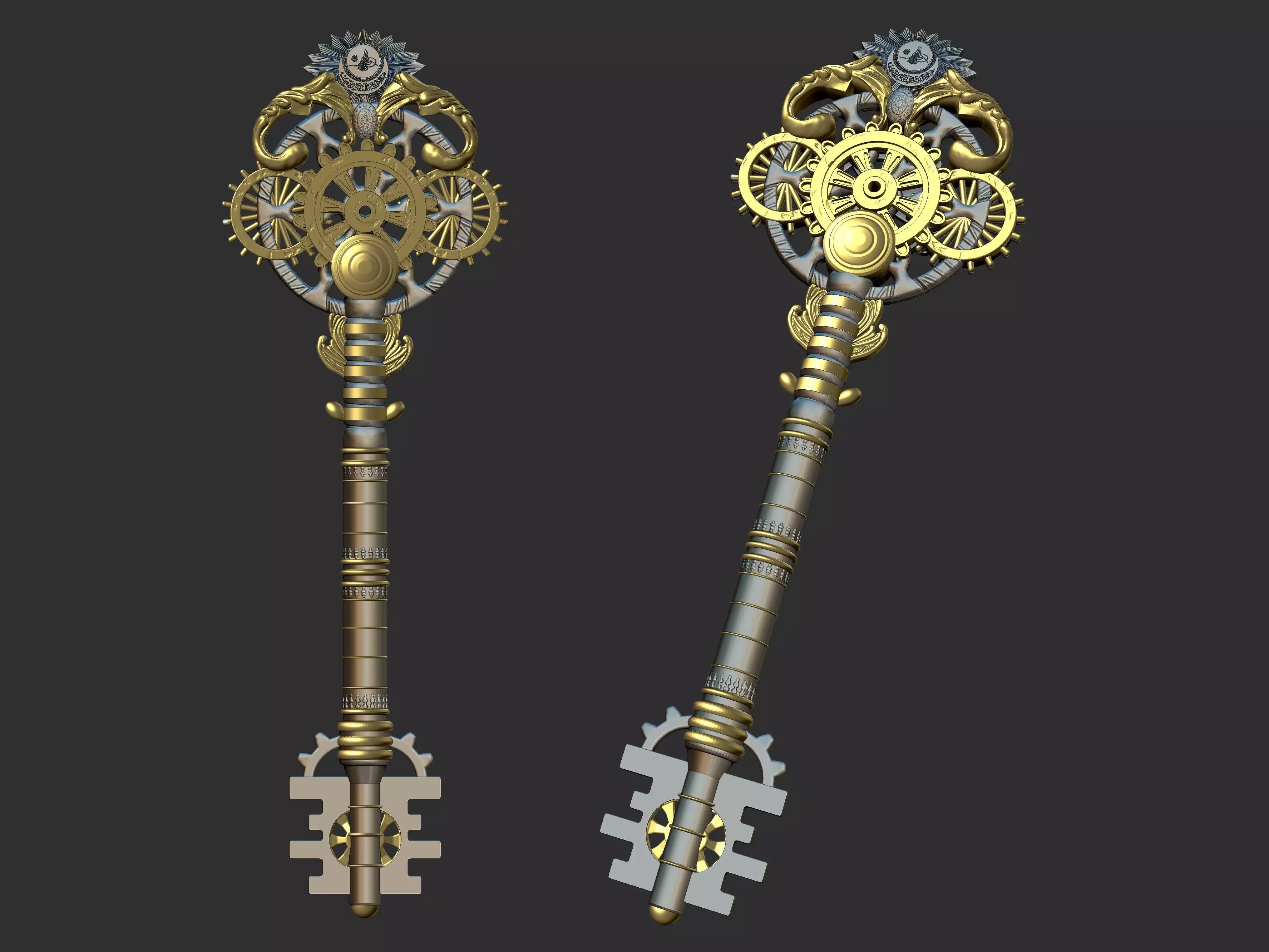 Key desing 3D print model
