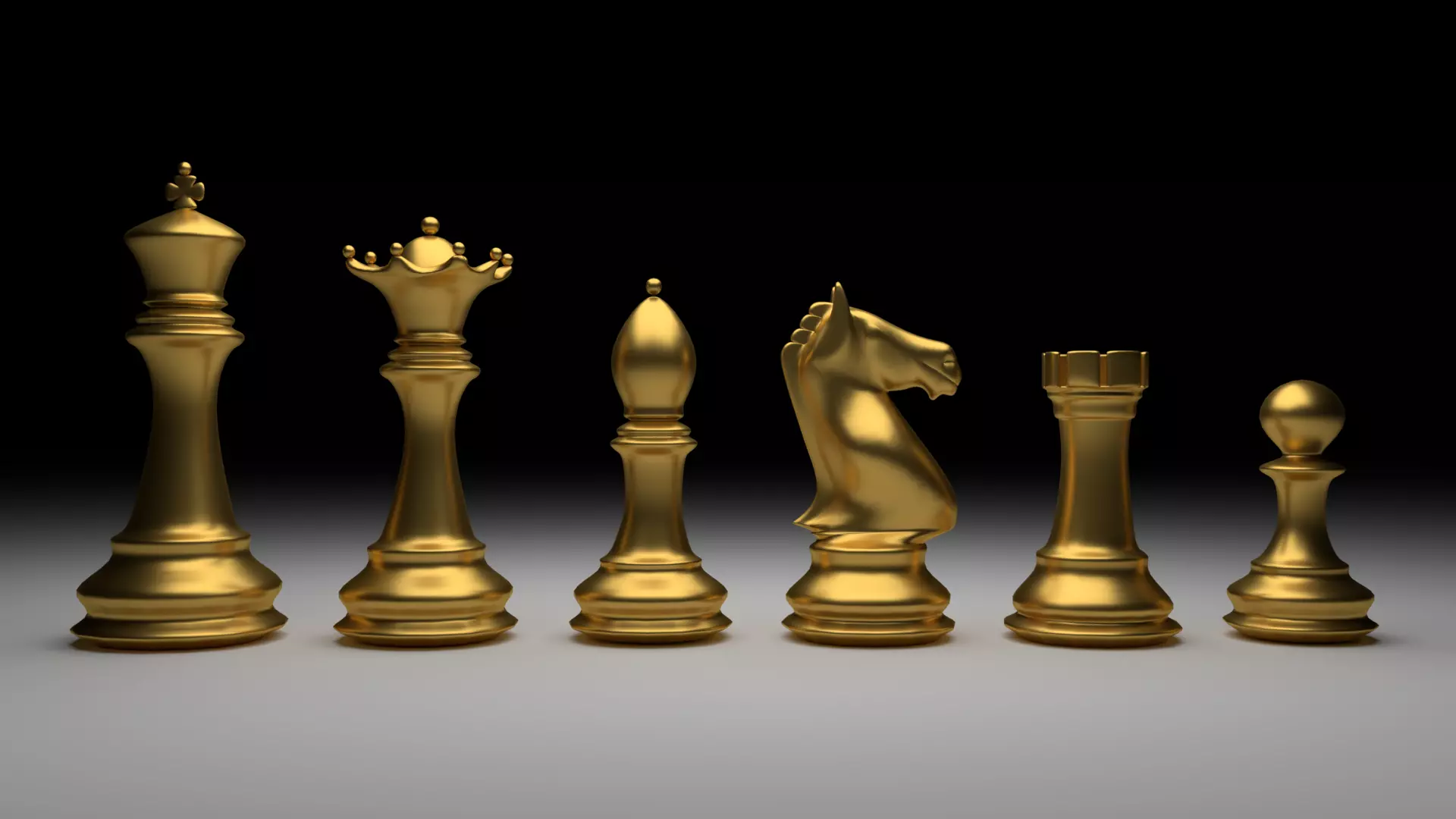 Chess coins 3D model