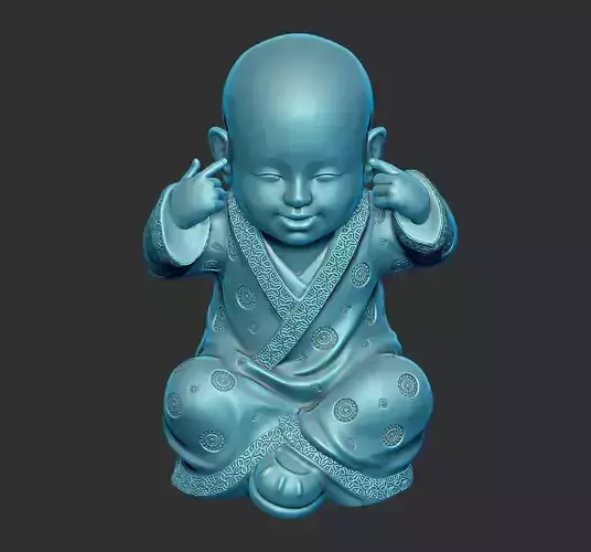 Buddha Little Monk Statue 
