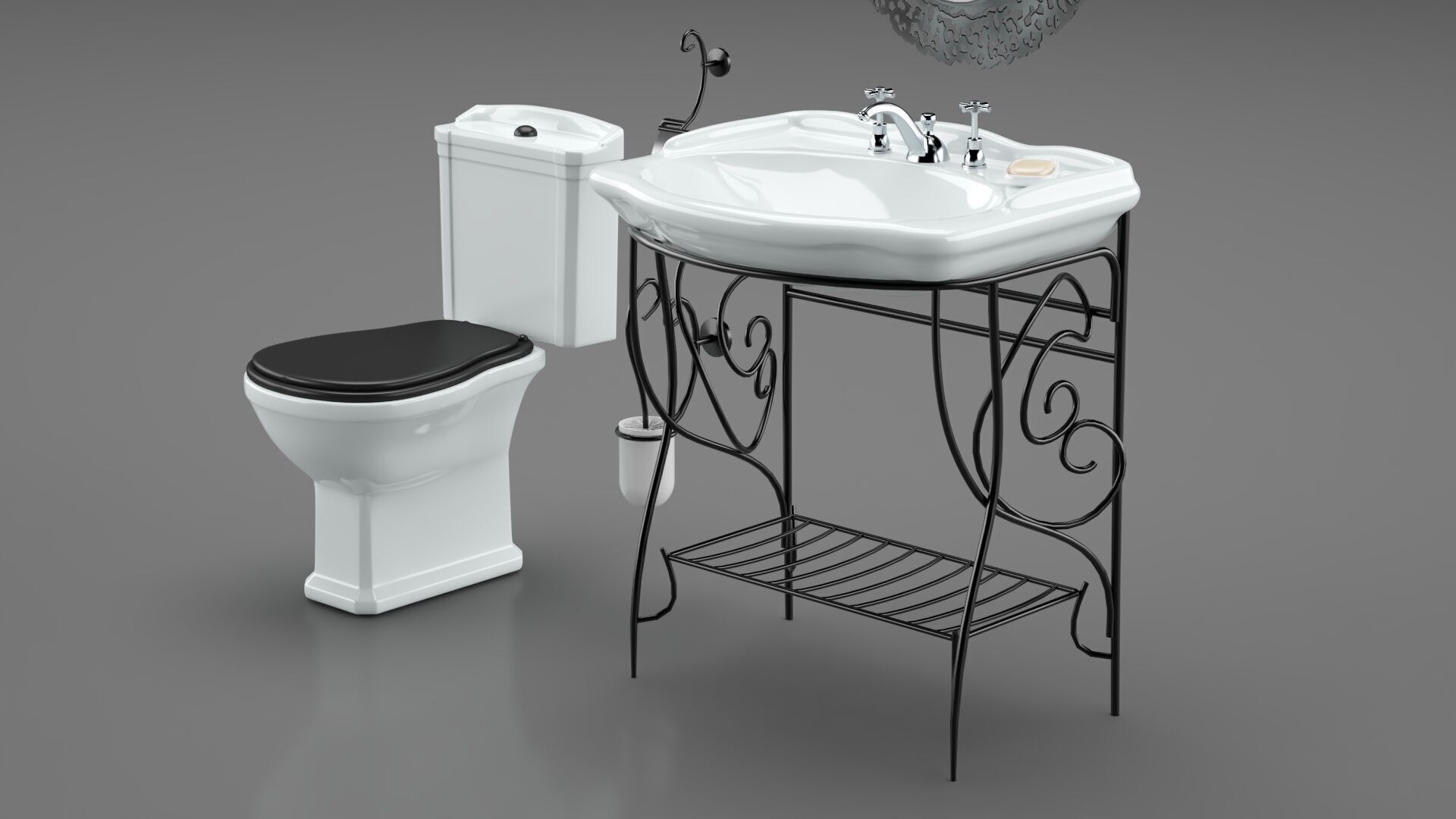 Plumbing Set 3D model_1