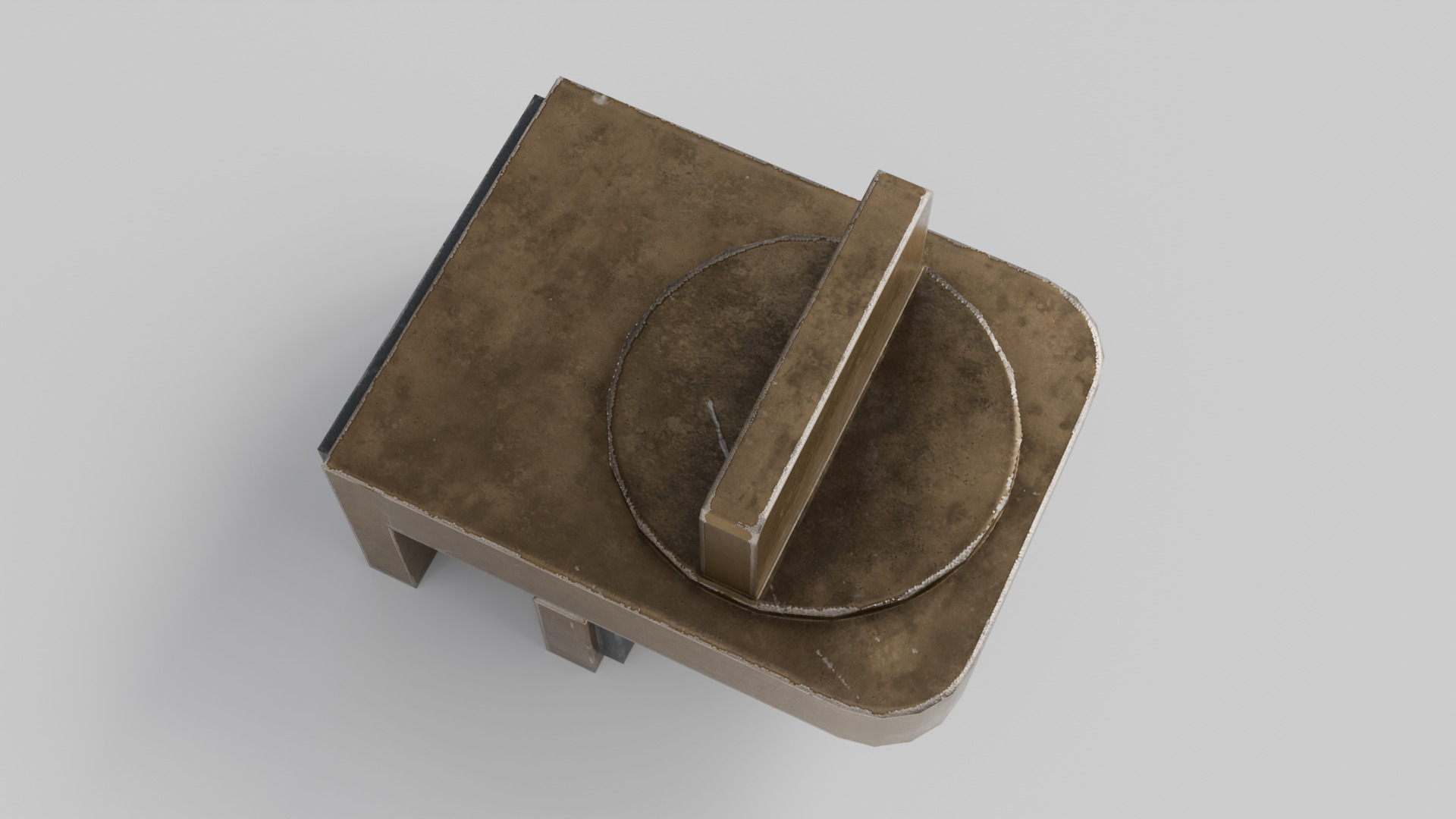 Window Lock Stopper Low-poly 3D model_7