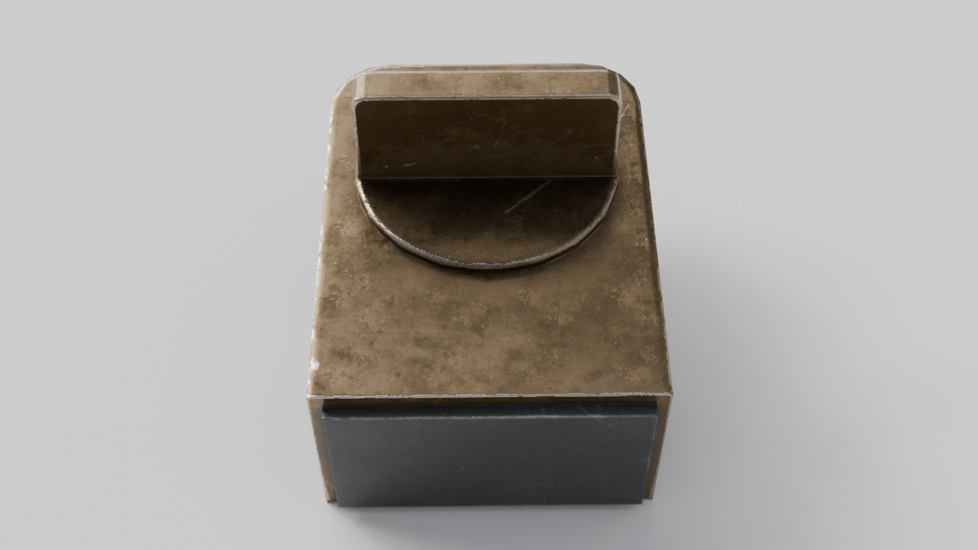 Window Lock Stopper Low-poly 3D model_6