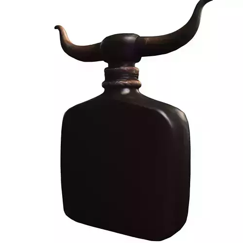 Black Horned Bottle
