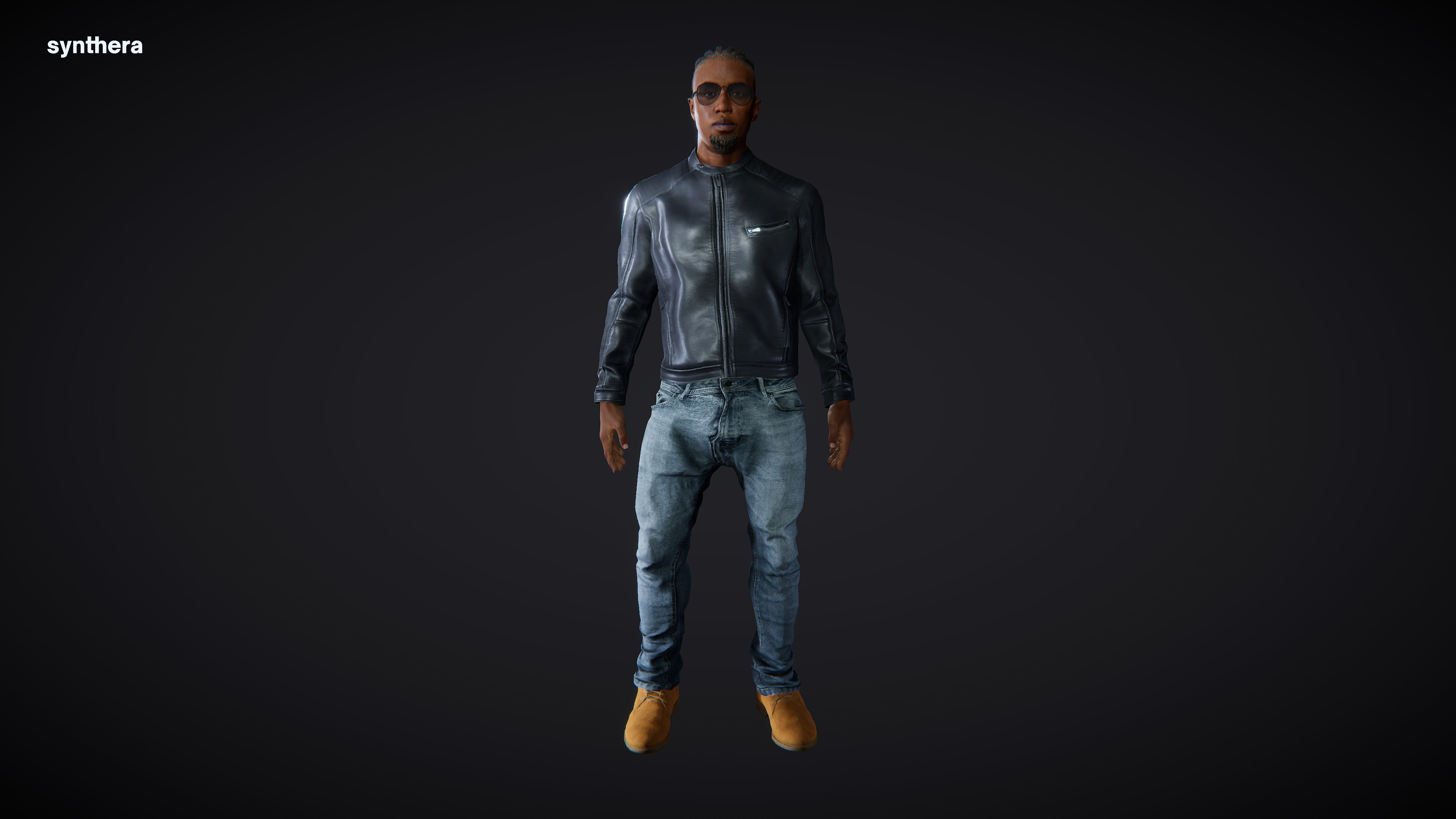 Charlie Actor 3D model_3