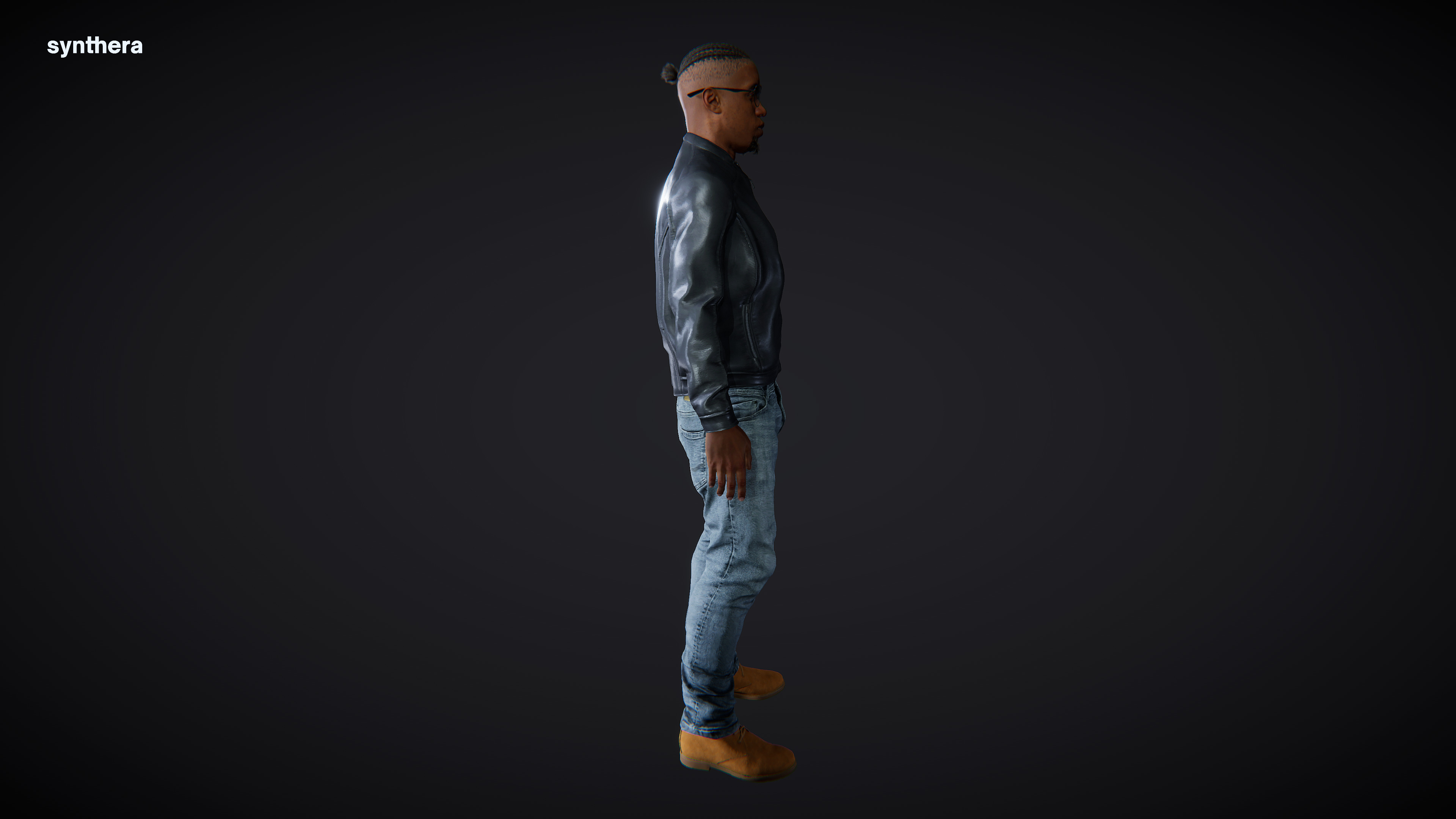 Charlie Actor 3D model_4