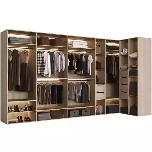 Wardrobe with filling 50