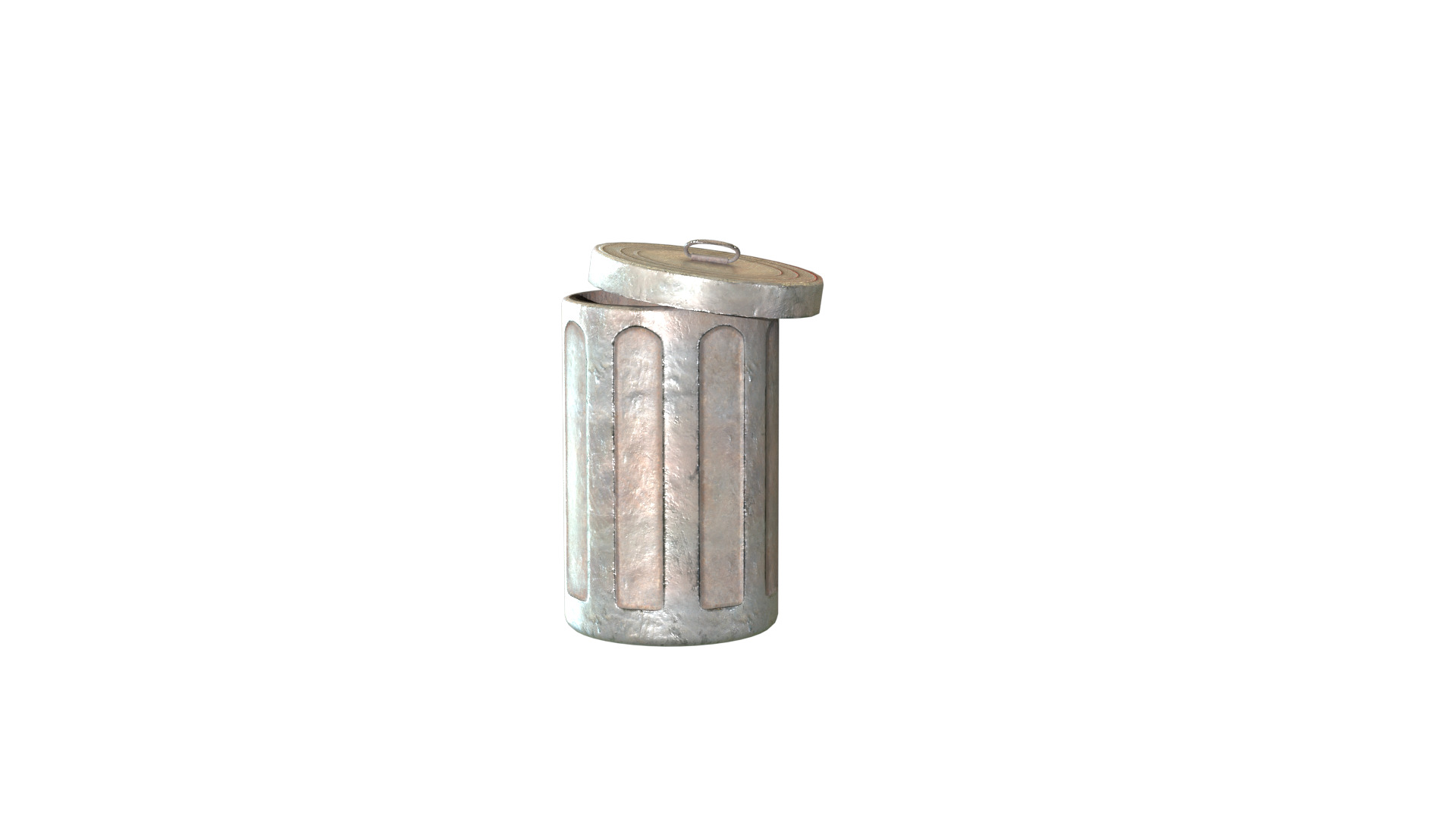 Urban Trash Pack Vol 1 Low-poly 3D model_13