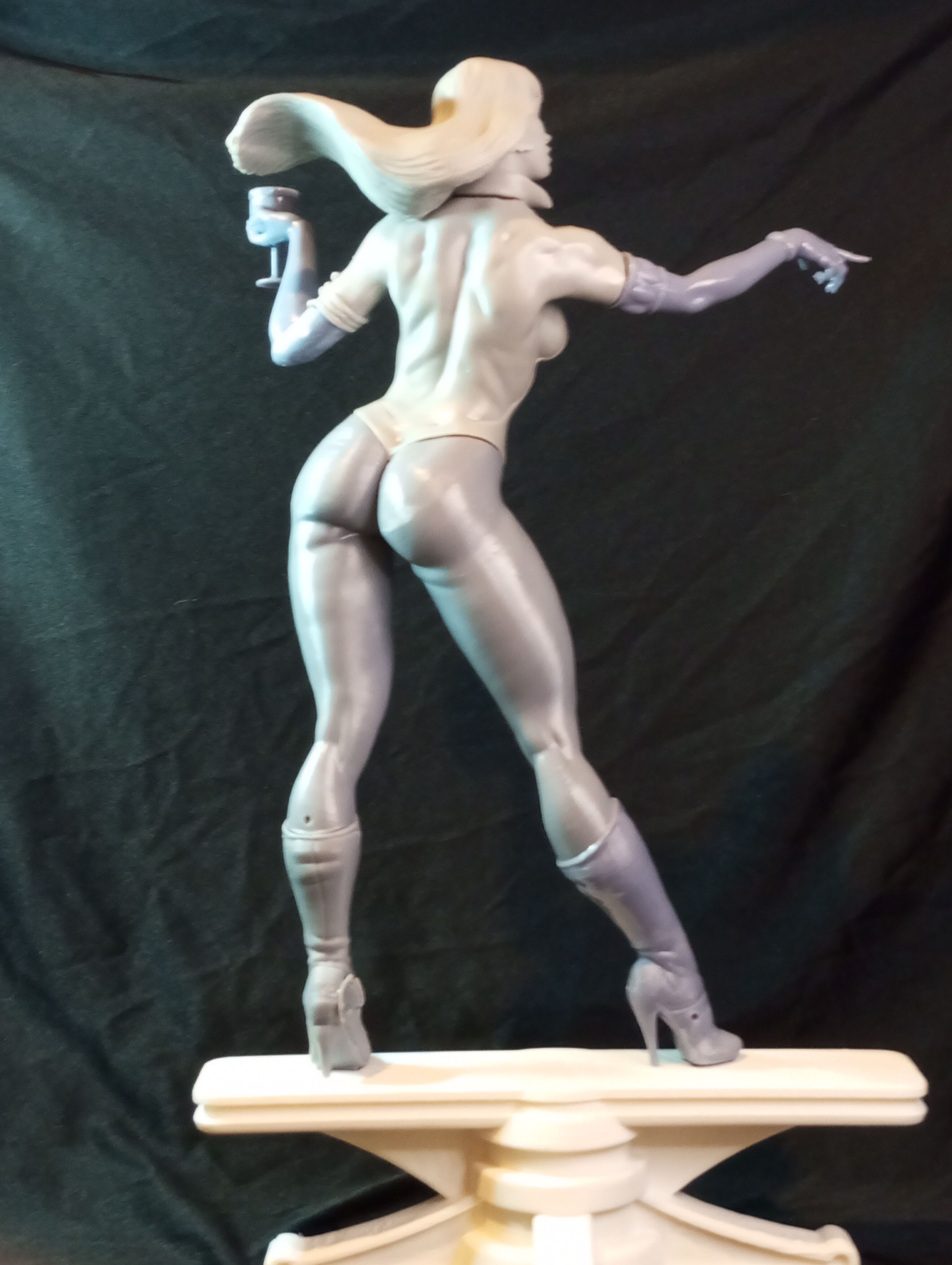 Vampirella  female character 3D model ready for printing 3D print model_5