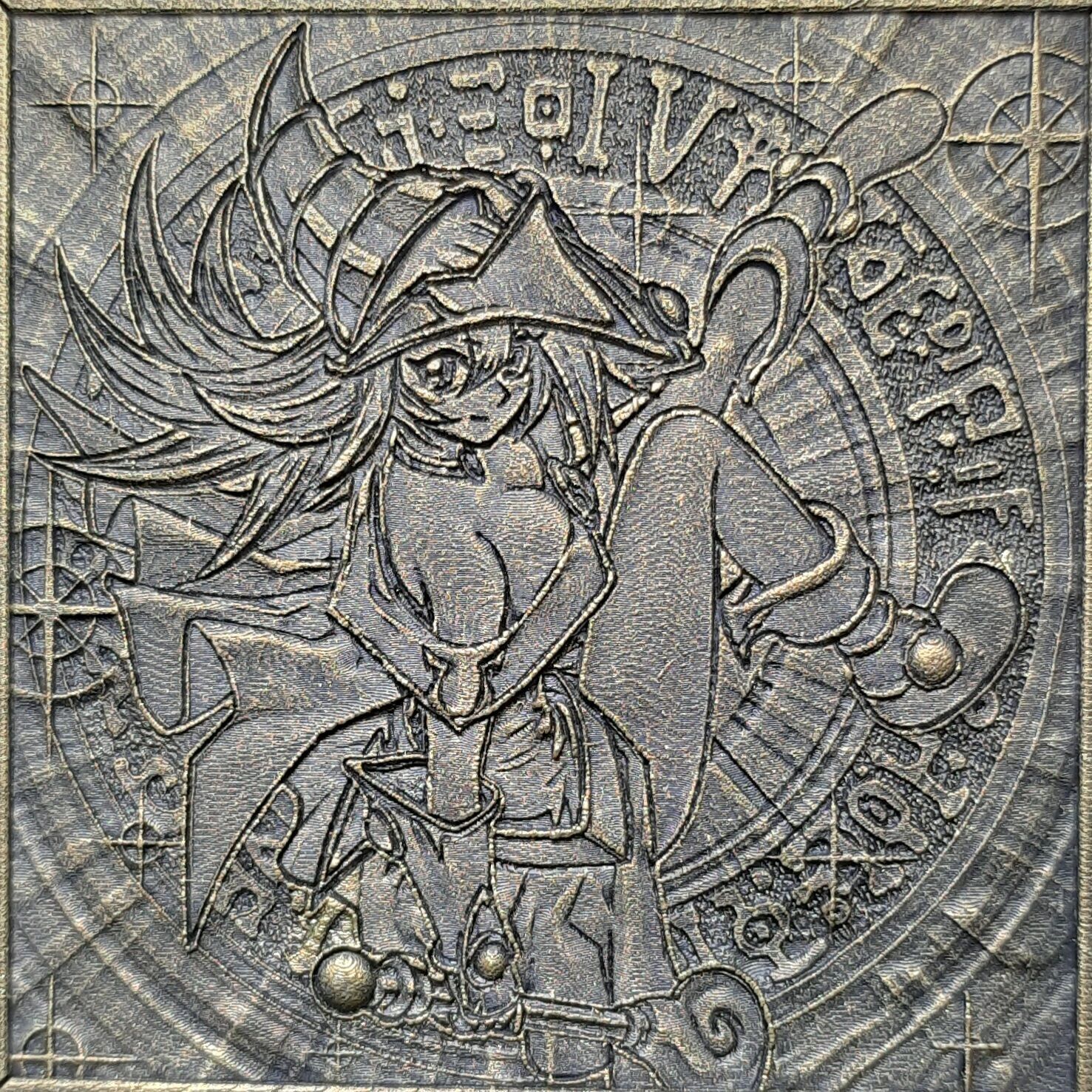 Dark Magician Girl the Magician s Apprentice - JP - yu-gi-oh 3D print model_5