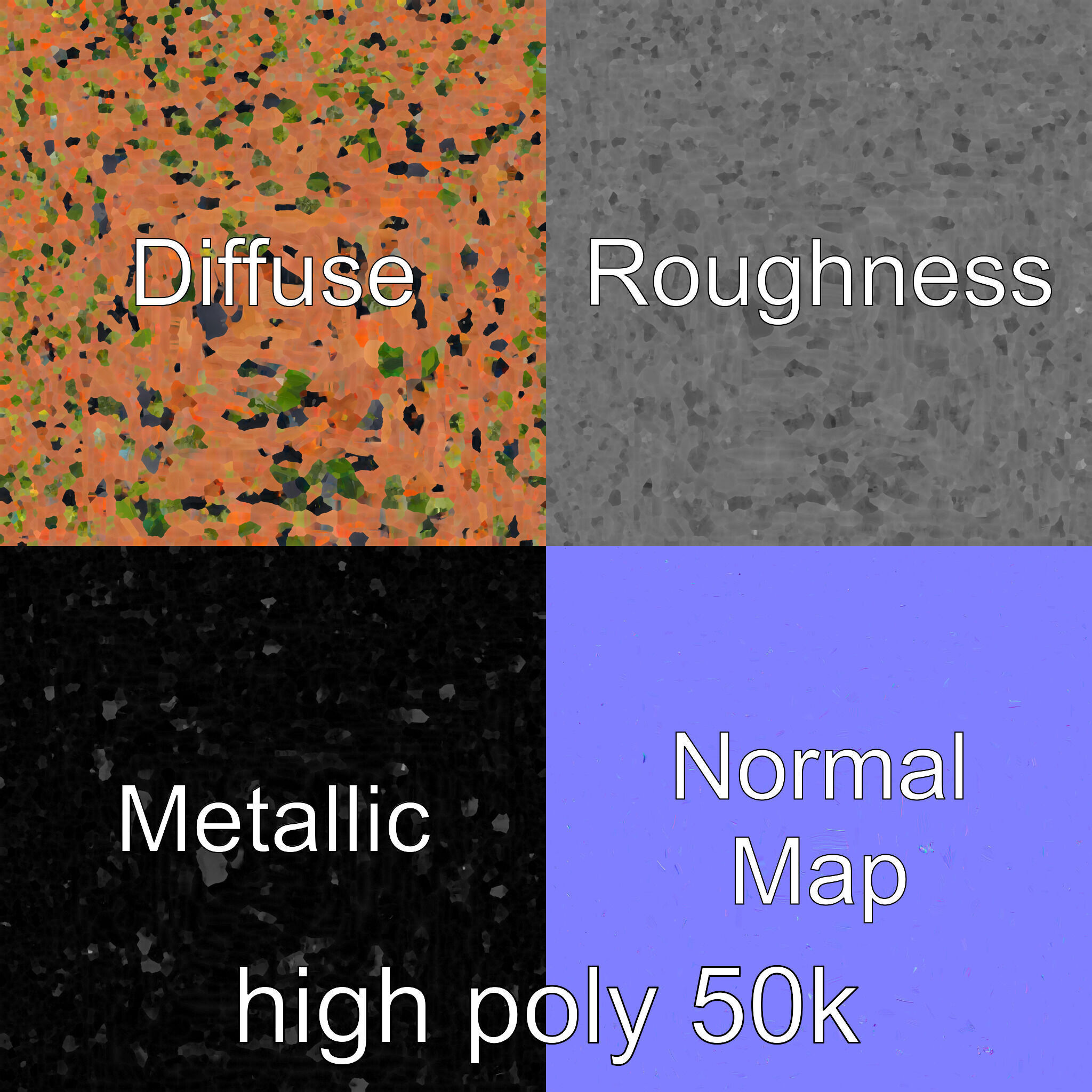 Minimalist Vertical Slat Rails Plant Holder model pack Low-poly 3D model_3