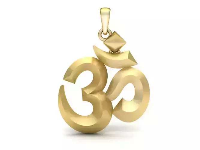Om Pendant - 231135 3D print model