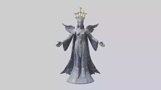 Guardian of the Stars statue model