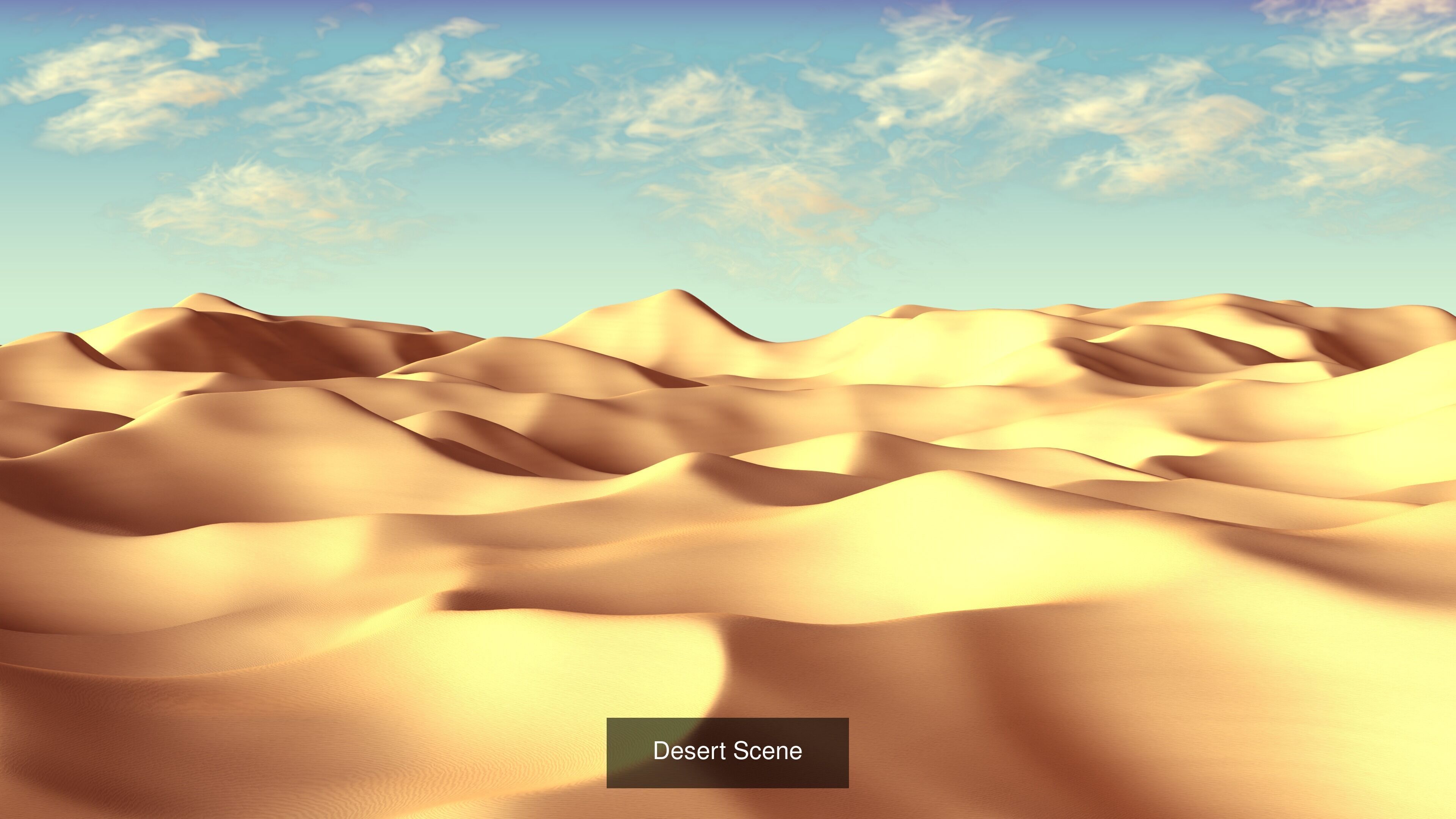 Scenes -- Ocean - Underwater - Desert - Sky - Cloud 3D Model Collection_5